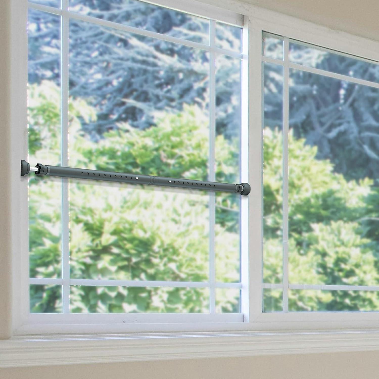 Barra de Seguridad Ajustable Guo para Puerta de Vidrio 81 cm