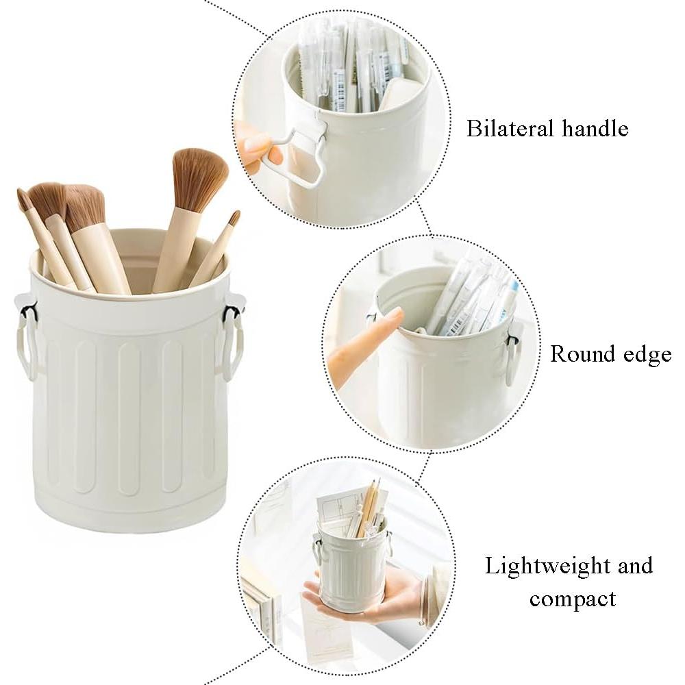 Organizador de Brochas de Maquillaje OULIGET 11.4cm Metal