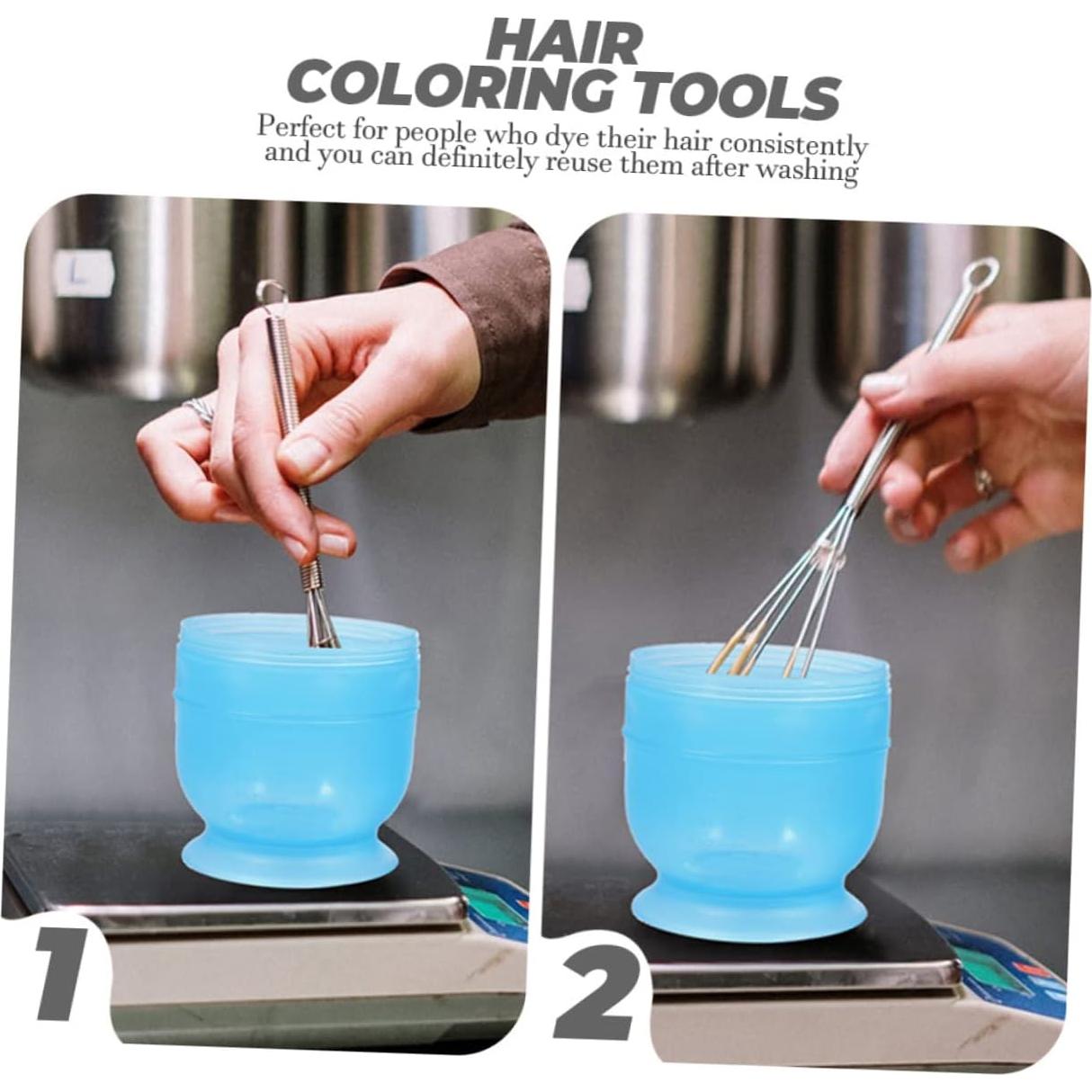 Tazones de Mezcla para Coloración del Cabello TOVINANNA 2 Pcs