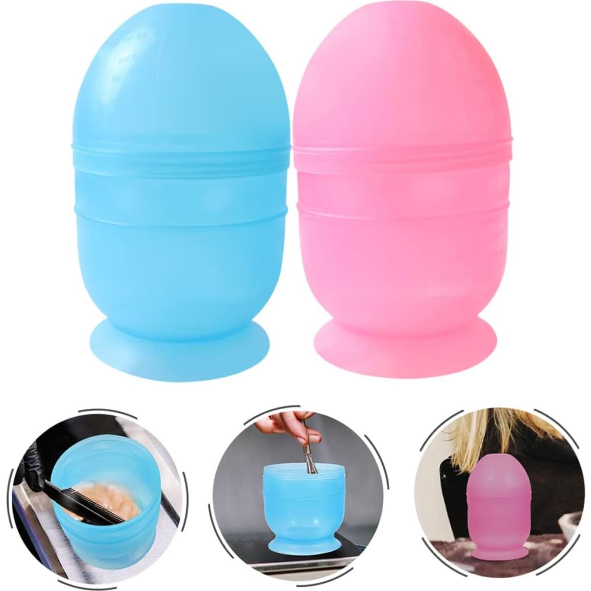 Tazones de Mezcla para Coloración del Cabello TOVINANNA 2 Pcs