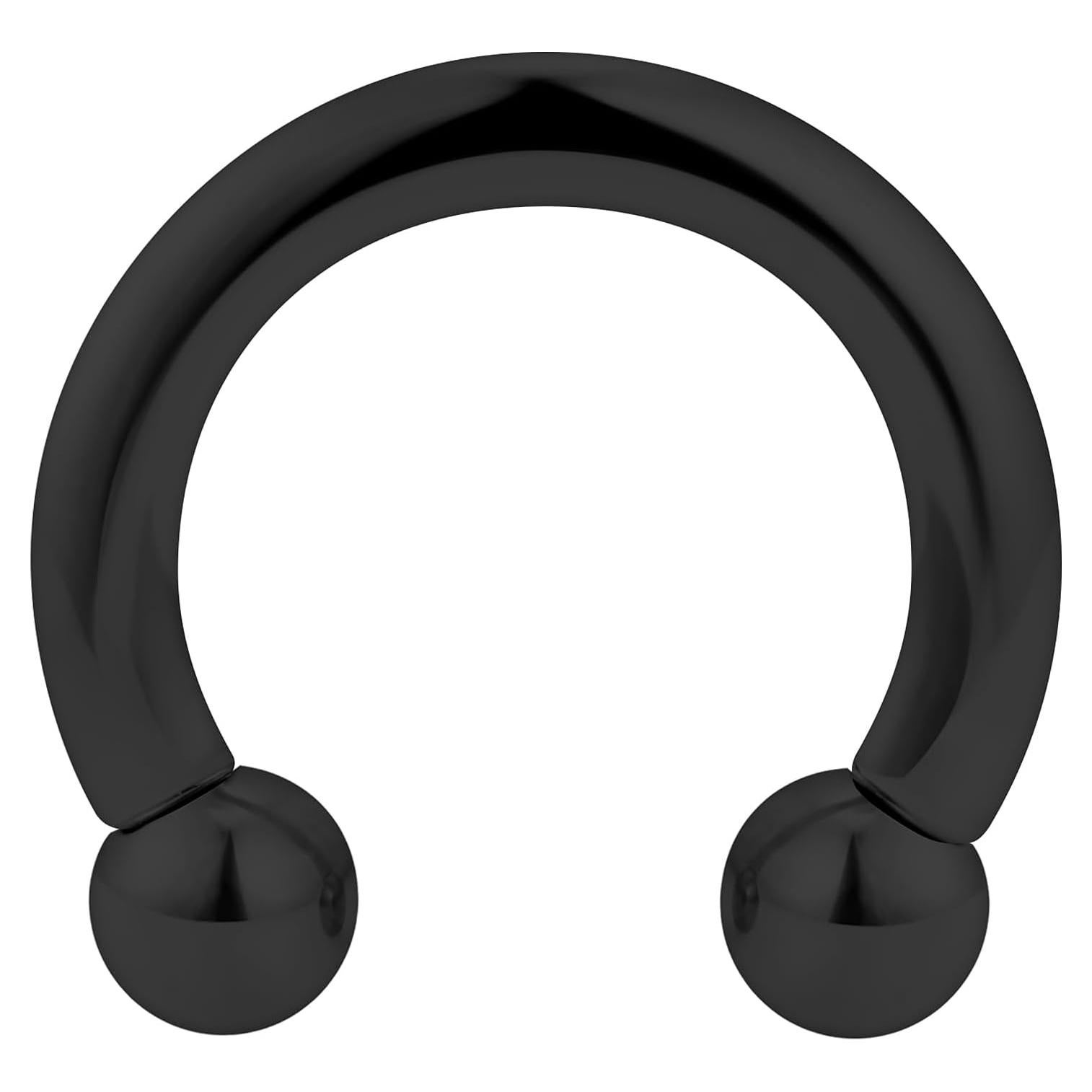 Anillo de Septum Yaalozei Acero Quirúrgico 316L 12G 12mm