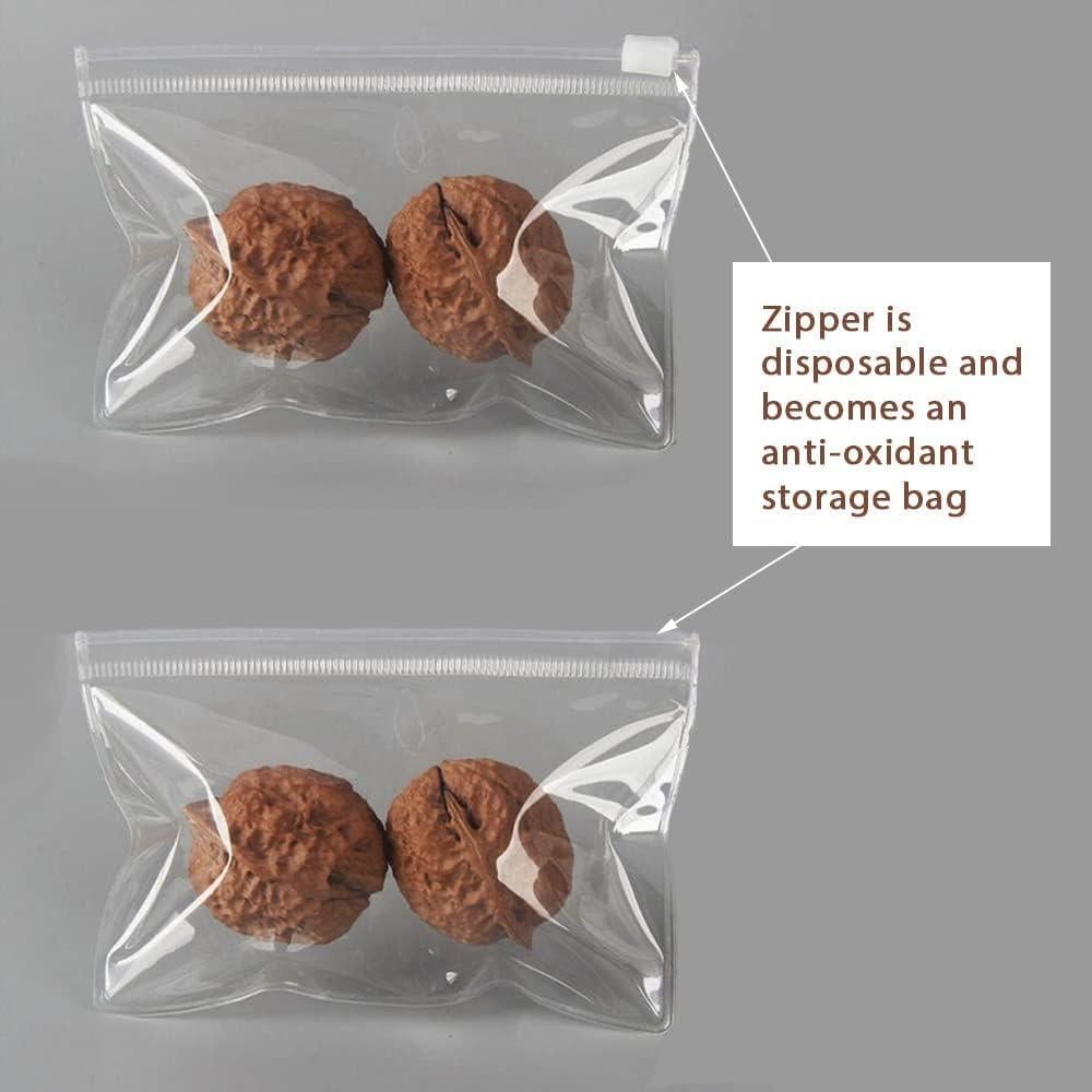 Bolsas Zip Lock HSLFUAI 50 Piezas 8x8cm PVC Transparentes