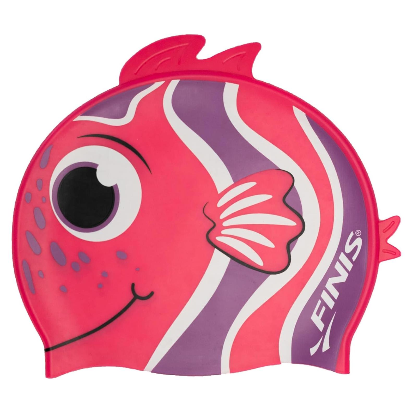 Gorro de natación FINIS Cabezas de animales para niños - Silicona