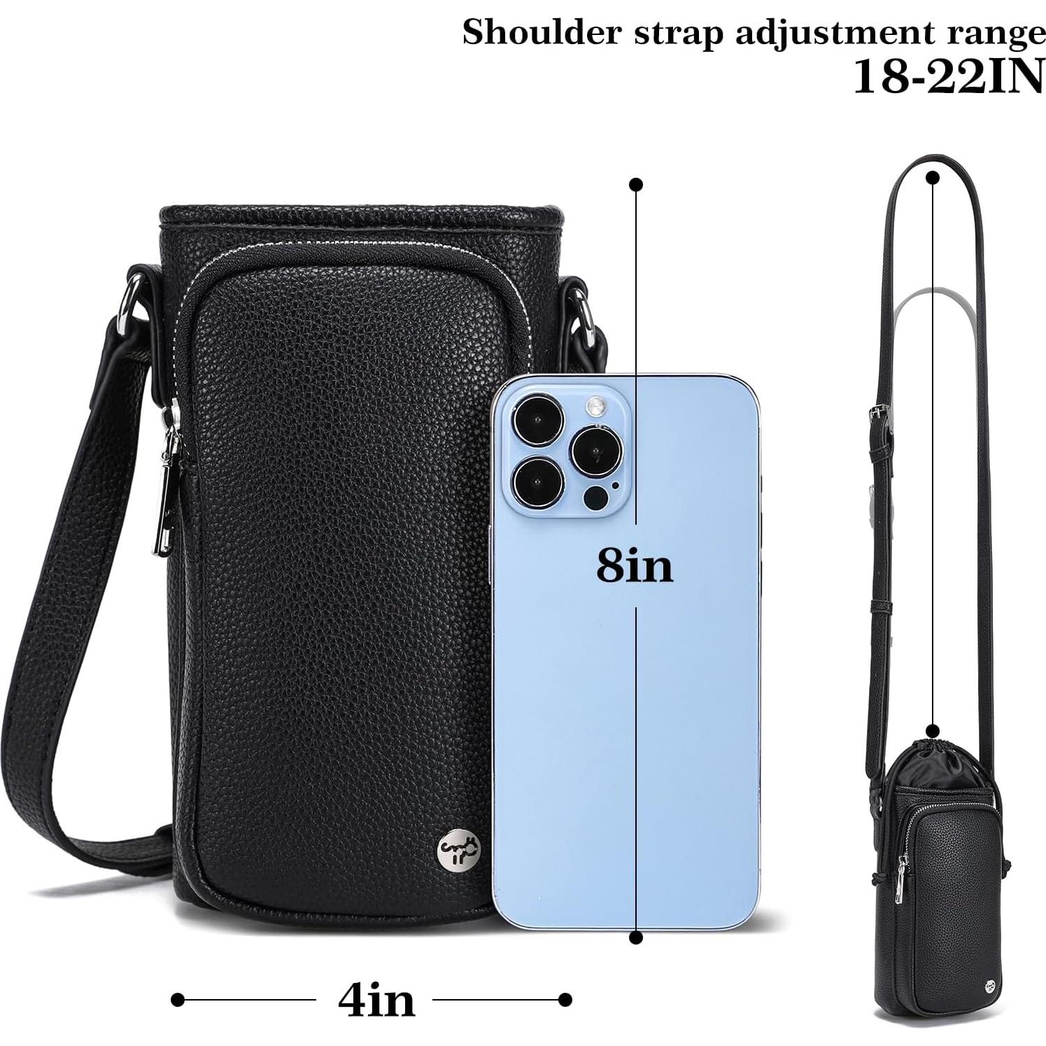 Soporte de Botella de Agua INICAT de Cuero Vegano 32oz