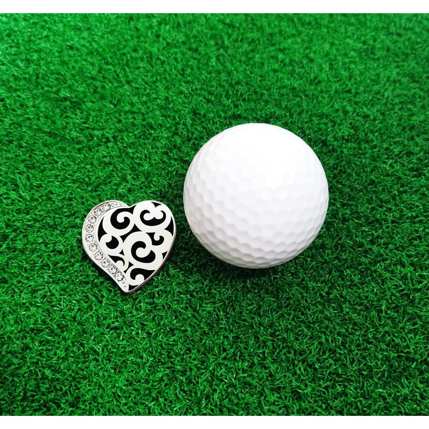 Marcadores de Pelotas de Golf Adhere con Clip Magnético Colorido