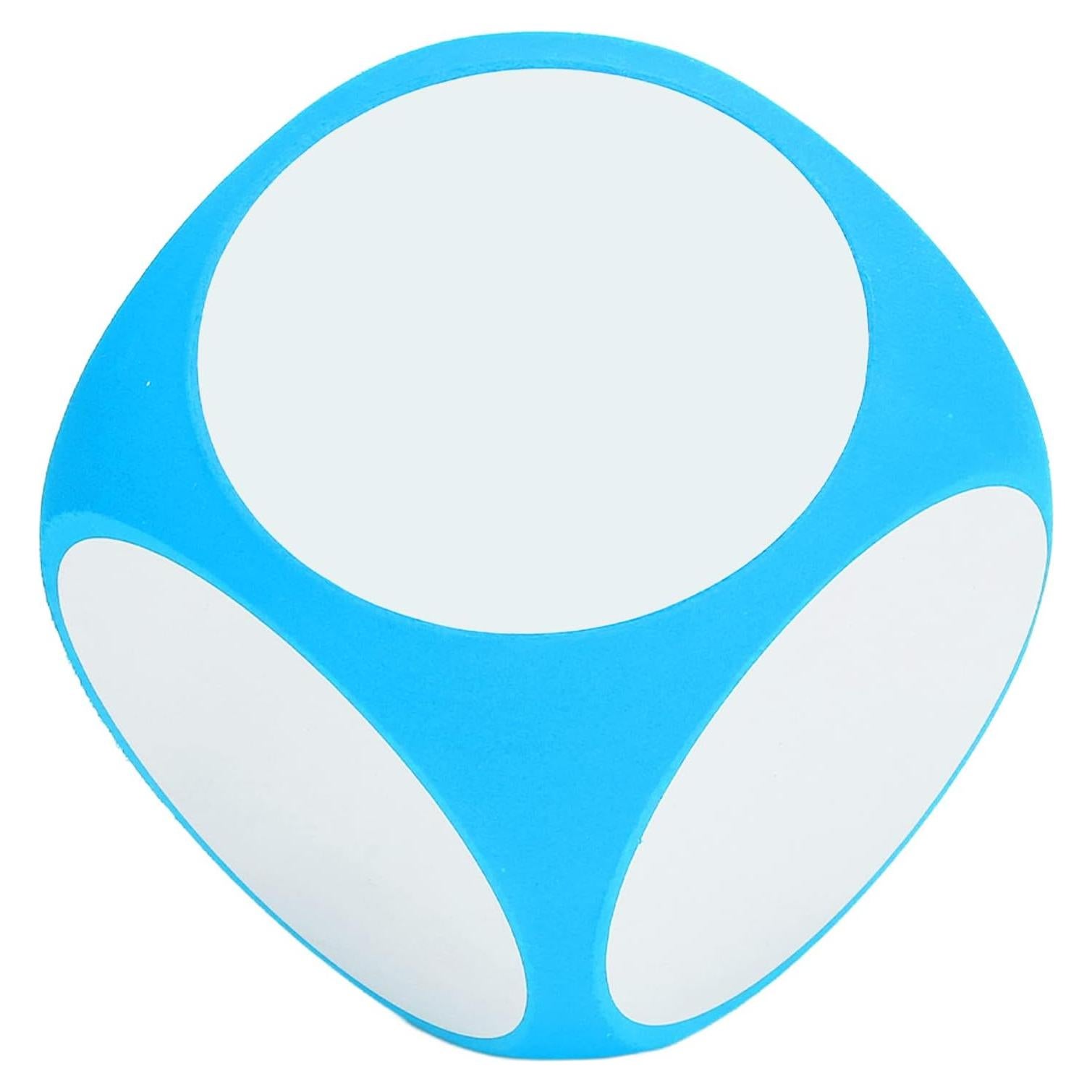 Dados de Borrado en Seco Cryfokt 10cm Azul para Enseñanza