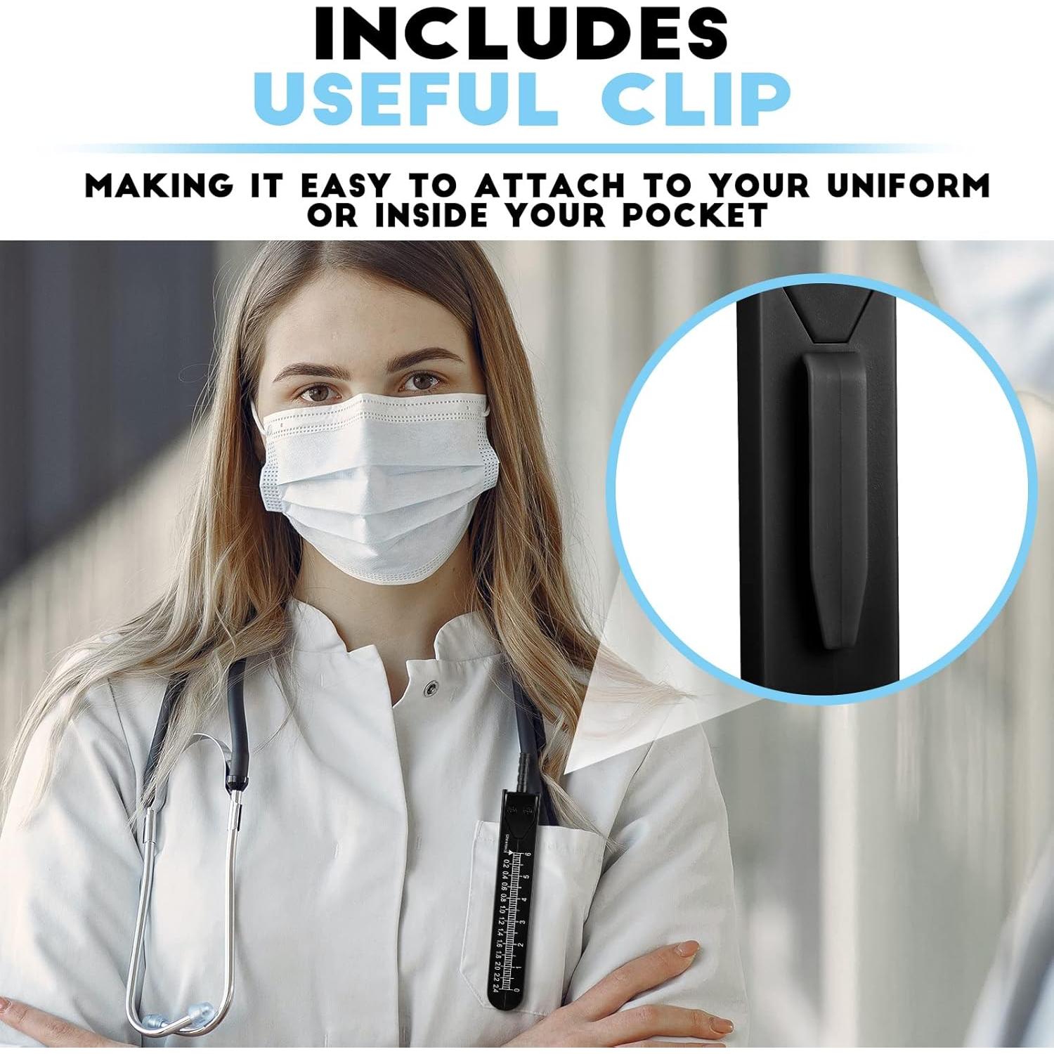 Calibrador EKG Frienda 2 Piezas Herramienta de Medición