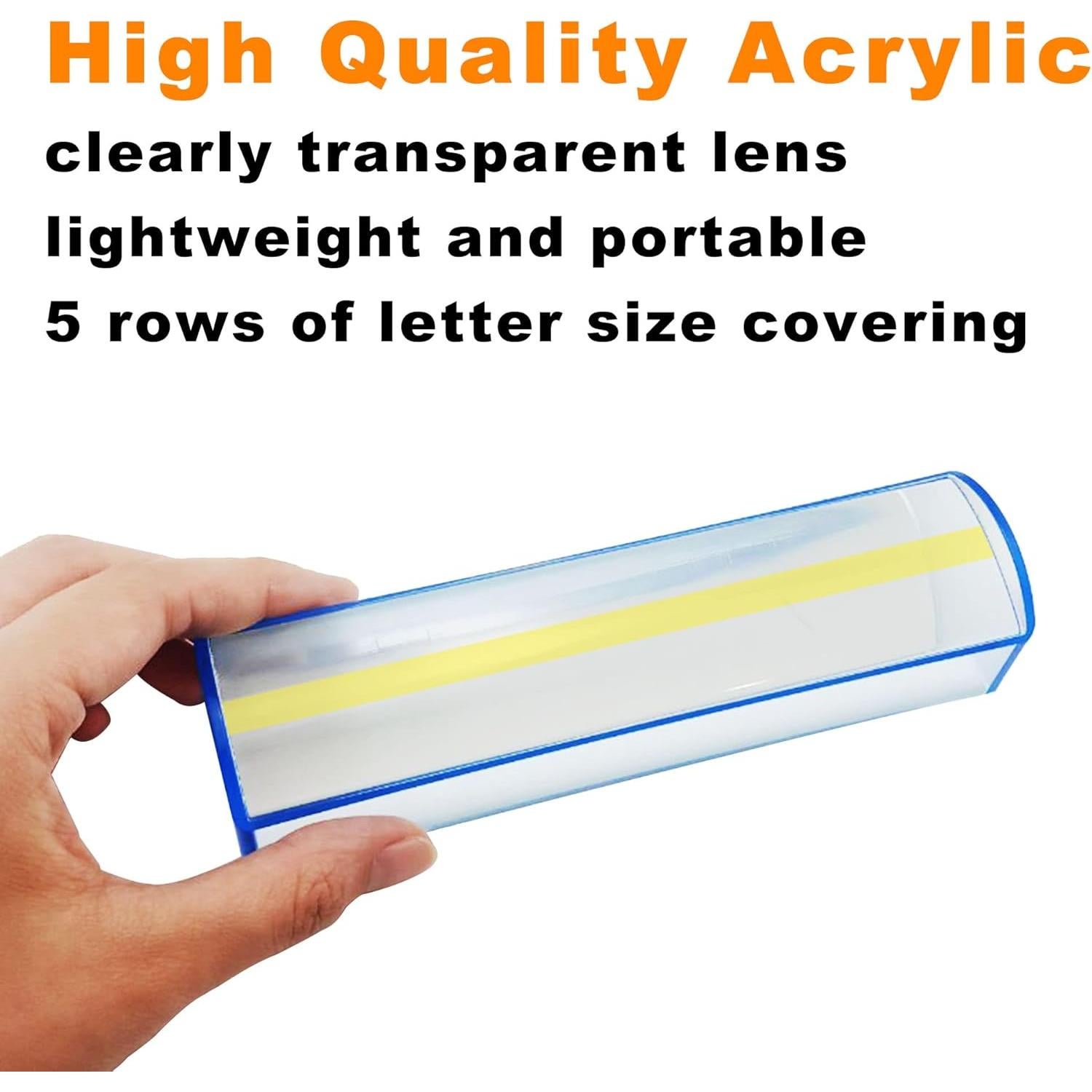 Lupa de Barra 3X MAGDEPO 15.24 cm para Baja Visión