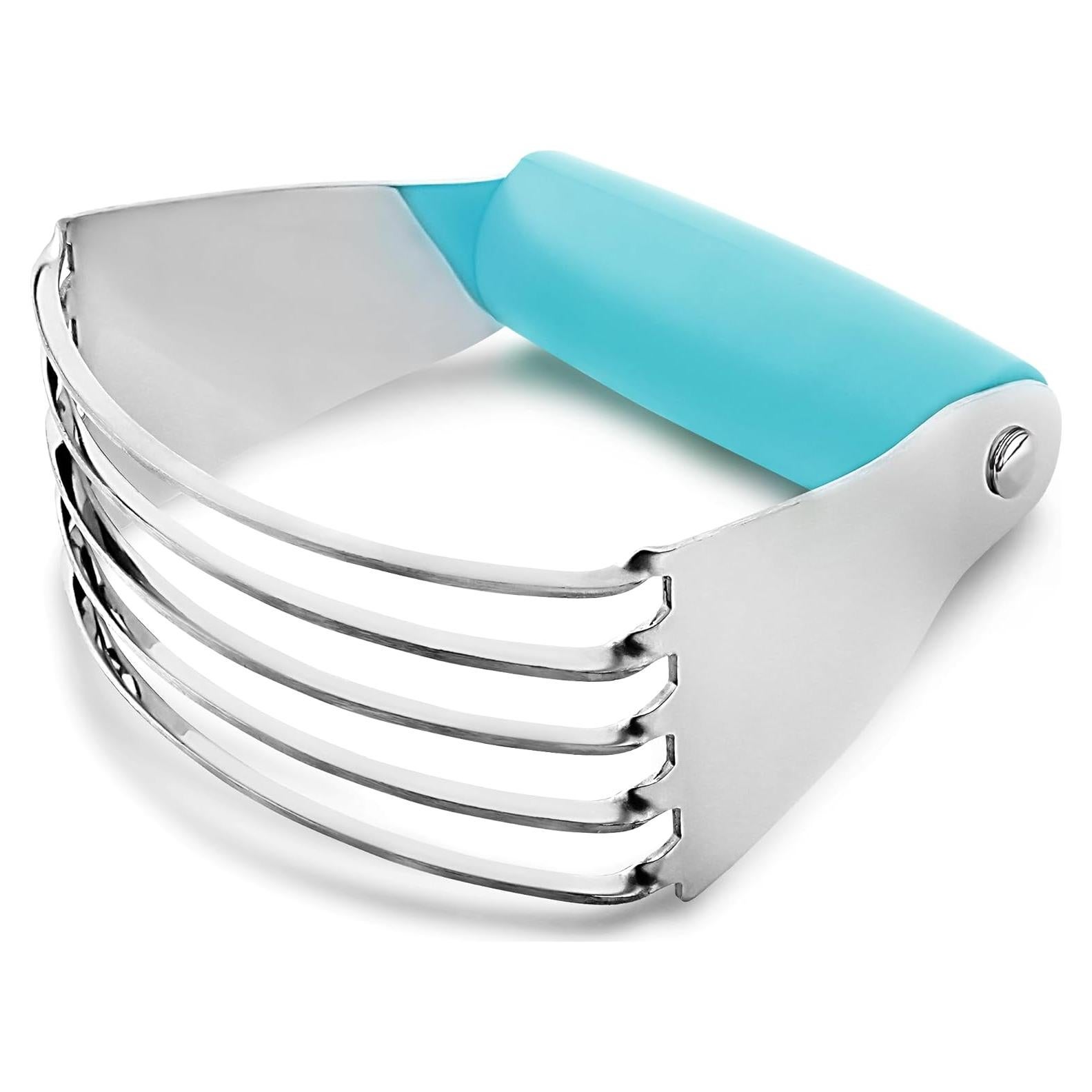 Cortador de Masa Zulay Kitchen - Acero Inoxidable 11.43 cm Azul