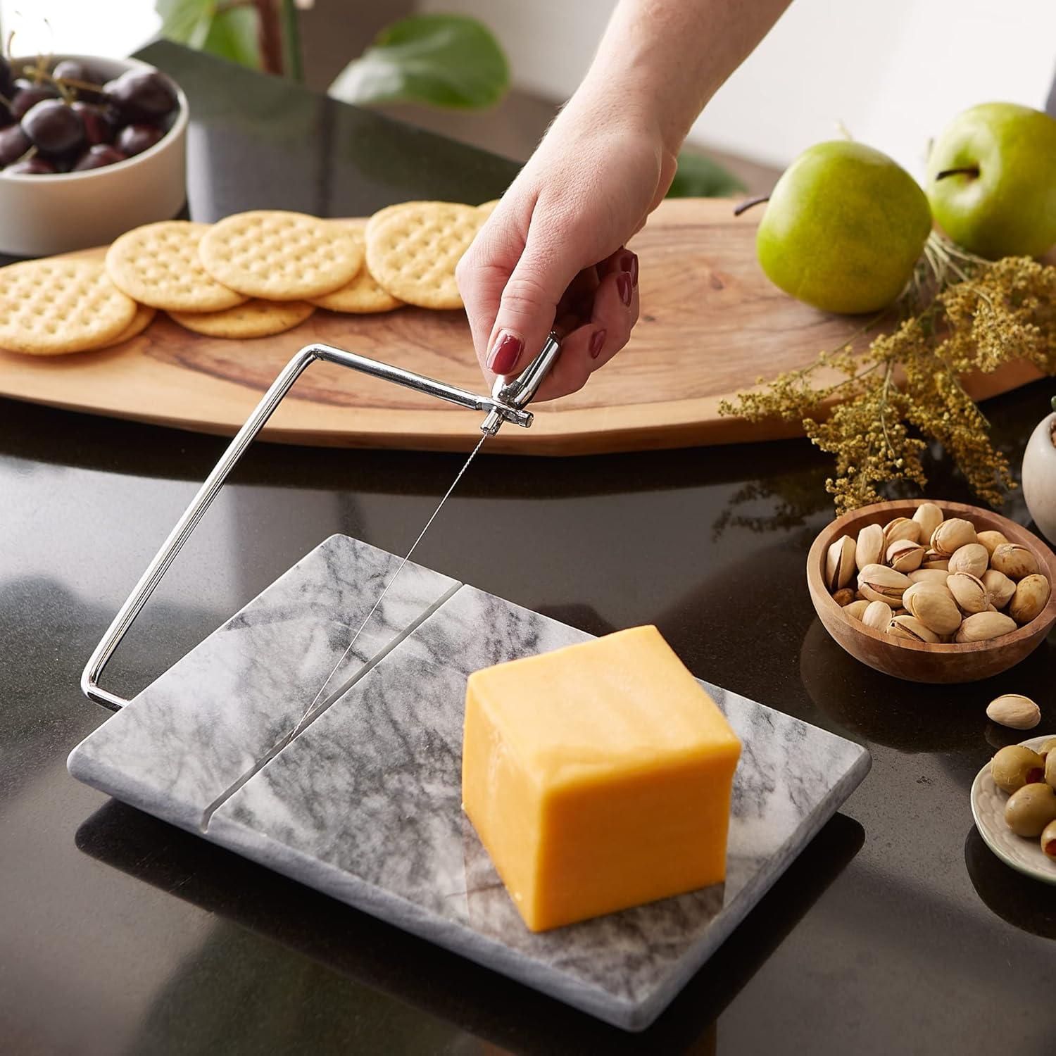 Cortador de Queso RSVP Internacional con Cables de Reemplazo Gris