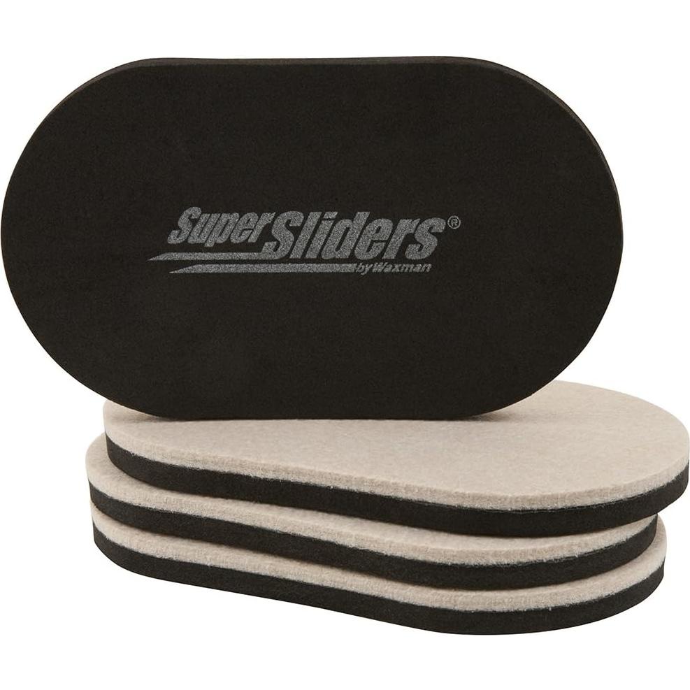 Copas Protectores para Muebles SoftTouch 2.5" Cuadradas y Deslizadores Ovalados 3.5"x6"