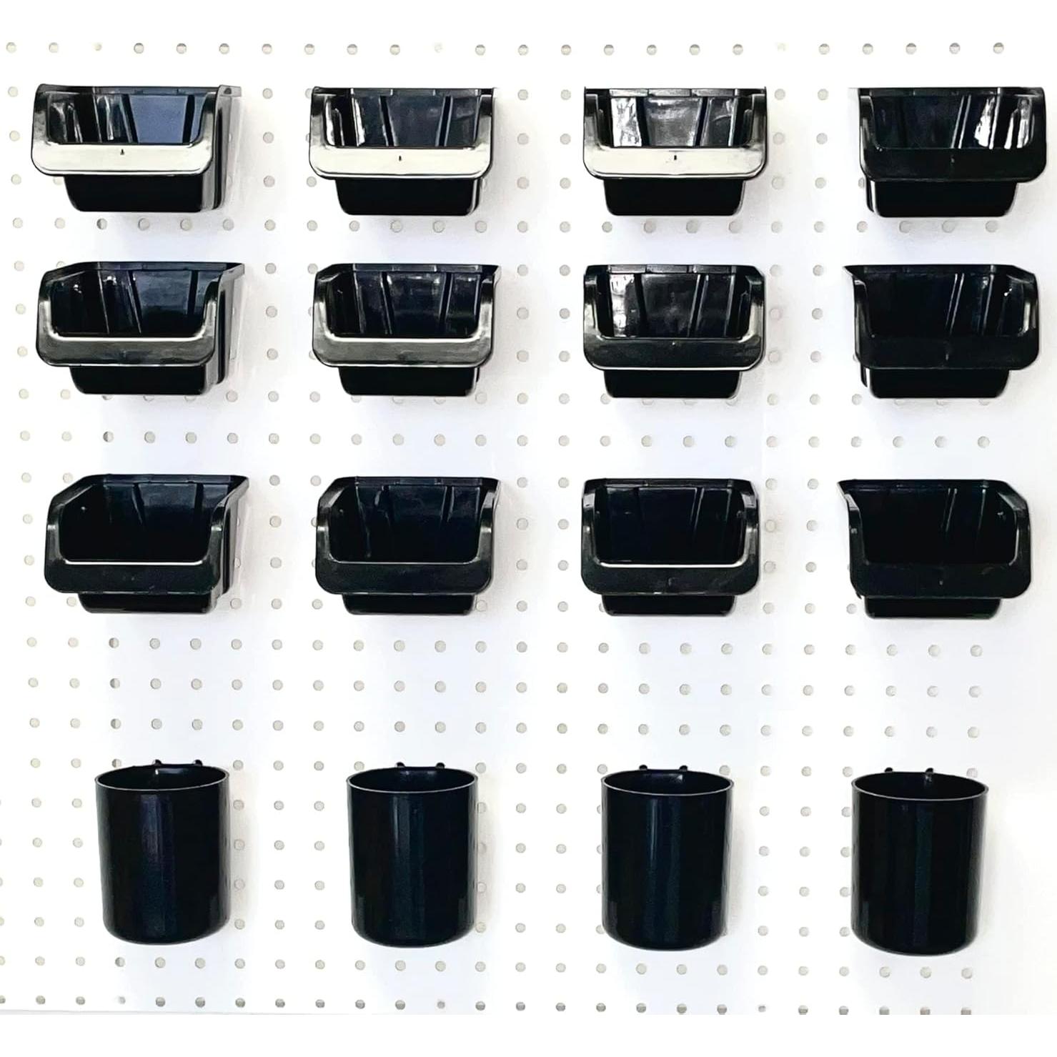 Juego de Almacenamiento WallPeg - 12 Contenedores y 4 Tazas