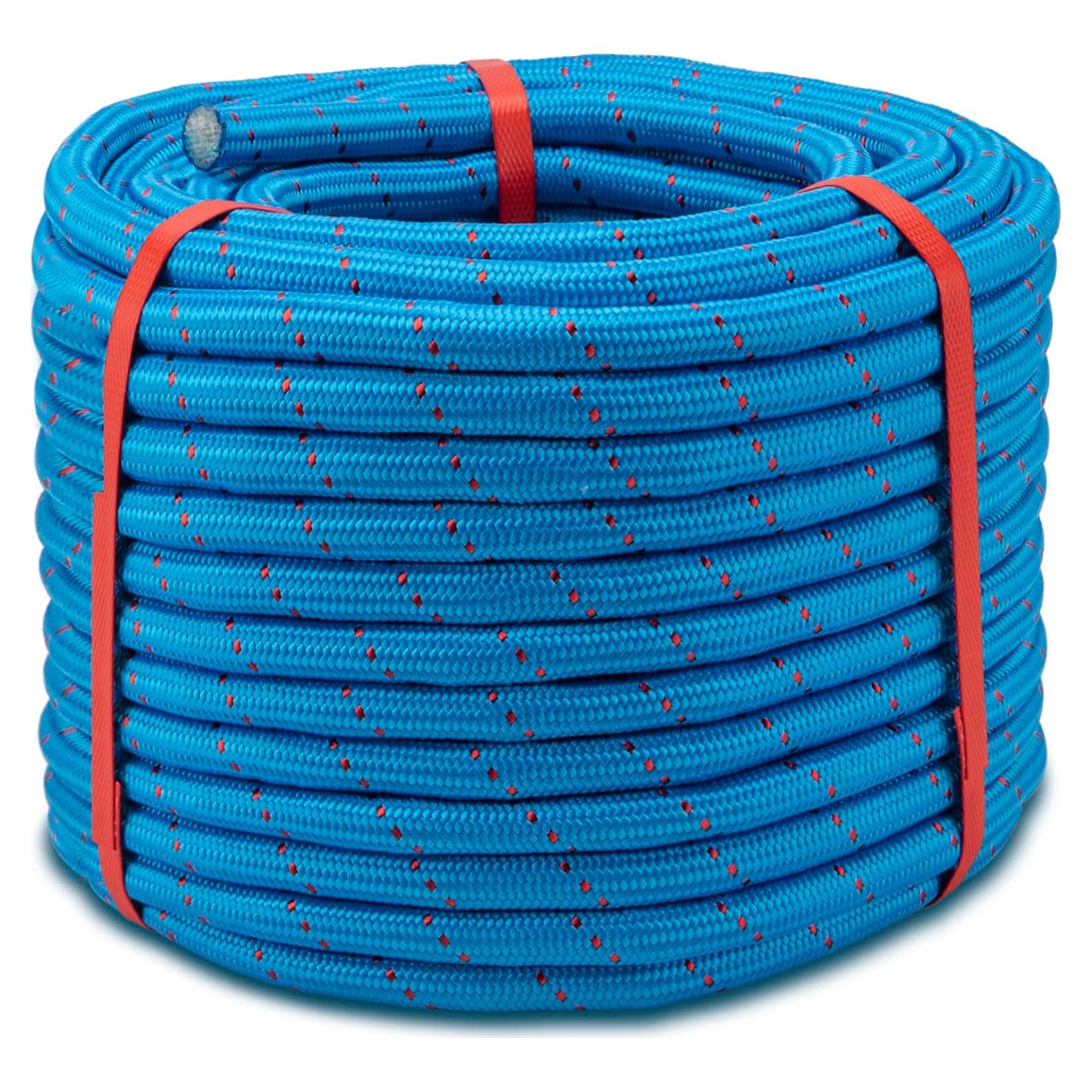 Cuerda trenzada de poliéster CMood 38.1 m 8400 kg azul