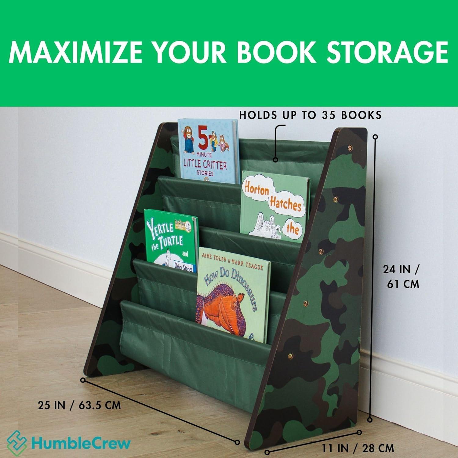 Estantería Infantil Humble Crew 4 Niveles Verde Camo