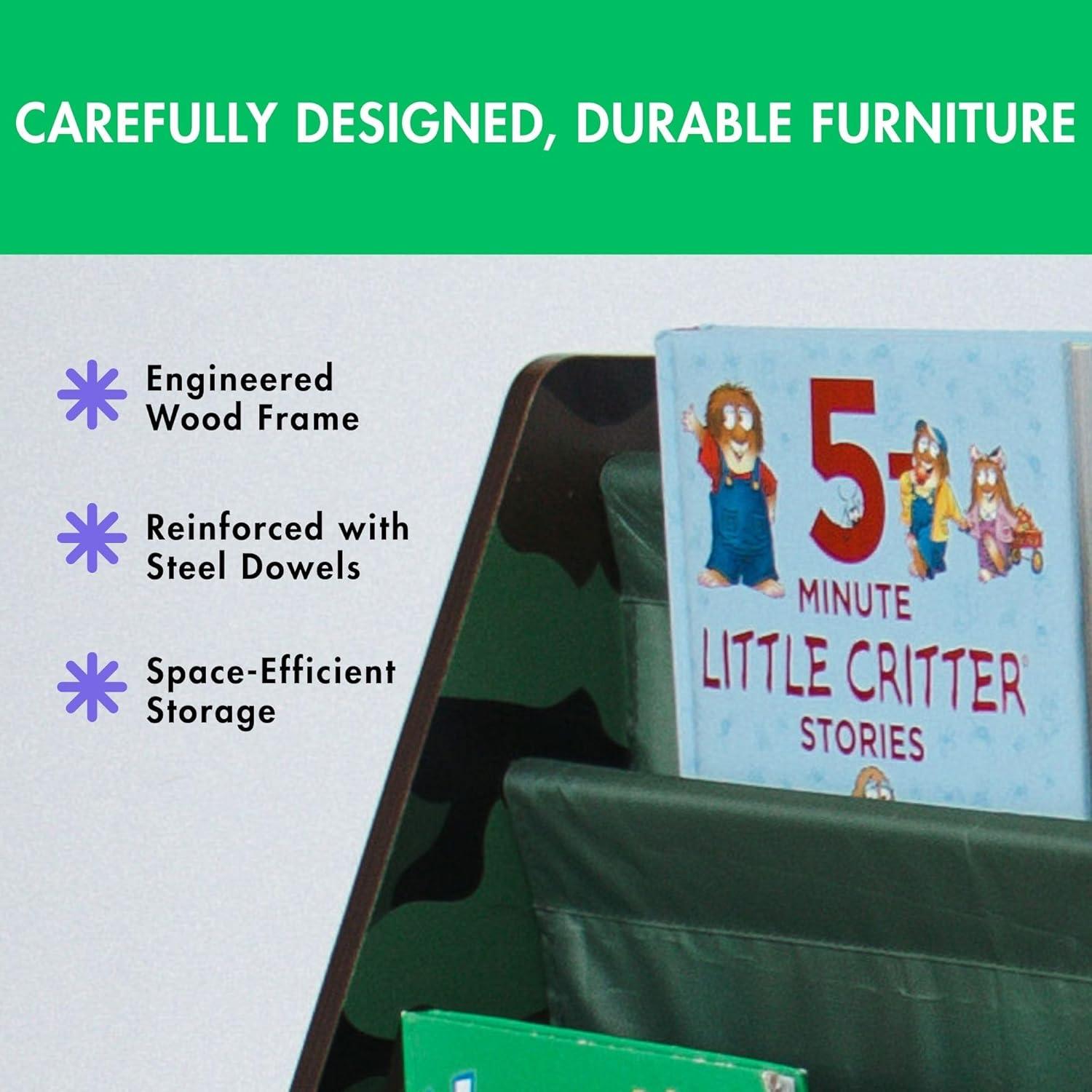 Estantería Infantil Humble Crew 4 Niveles Verde Camo