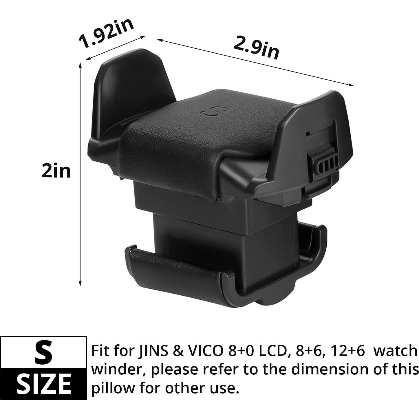 Almohadas Retráctiles para Reloj Winder JINS&VICO - Paquete de 2