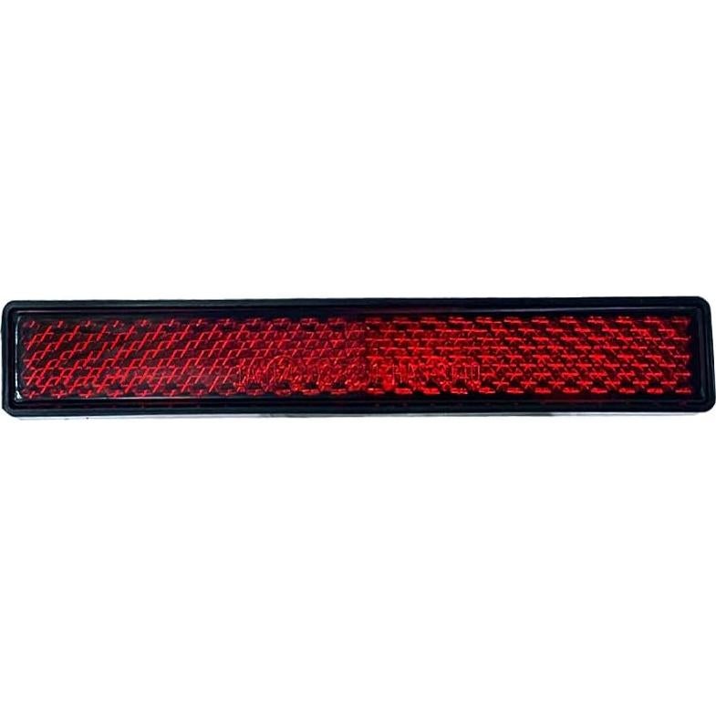 Reflectores Adhesivos de Seguridad 3M Rojo 10.16x1.78 cm - 2 PCS