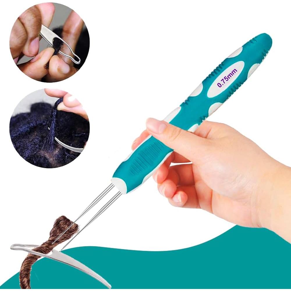 Ganchos de Crochet Yarniss para Dreadlocks 0.75mm con Mango Ergonómico