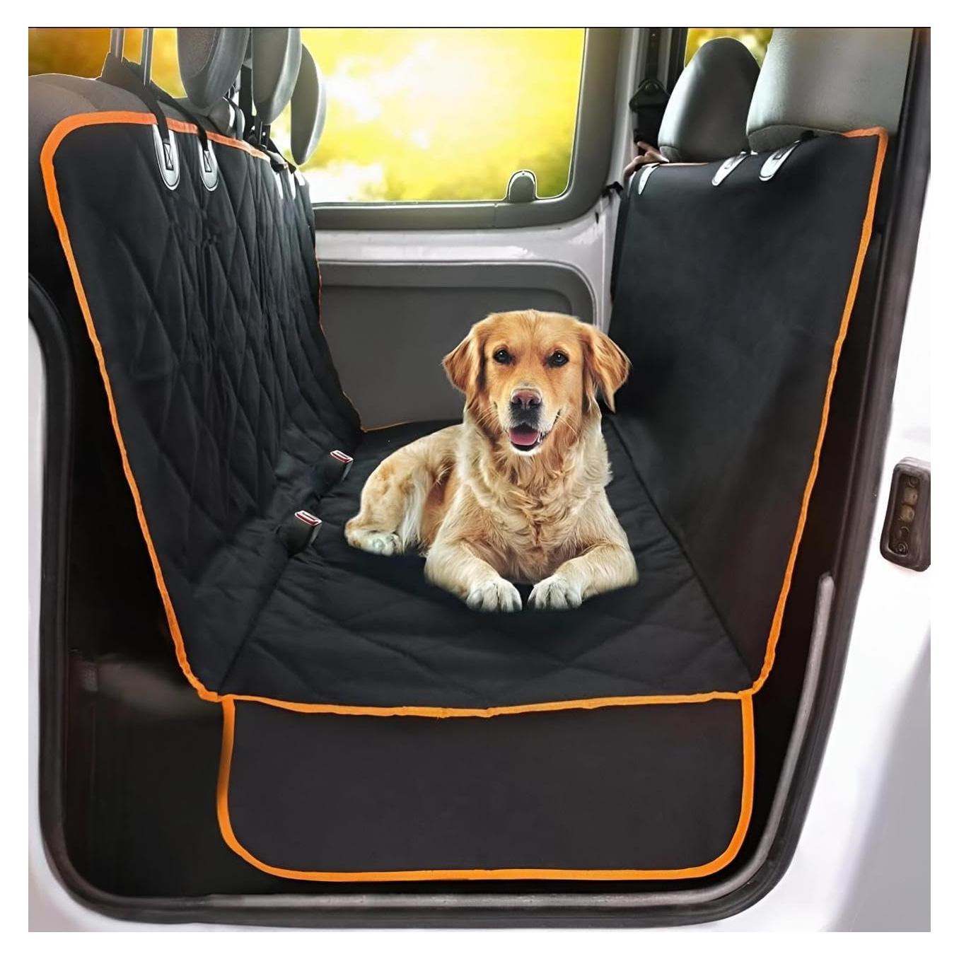 Funda de Asiento para Perro ElitePet - Impermeable y Antideslizante