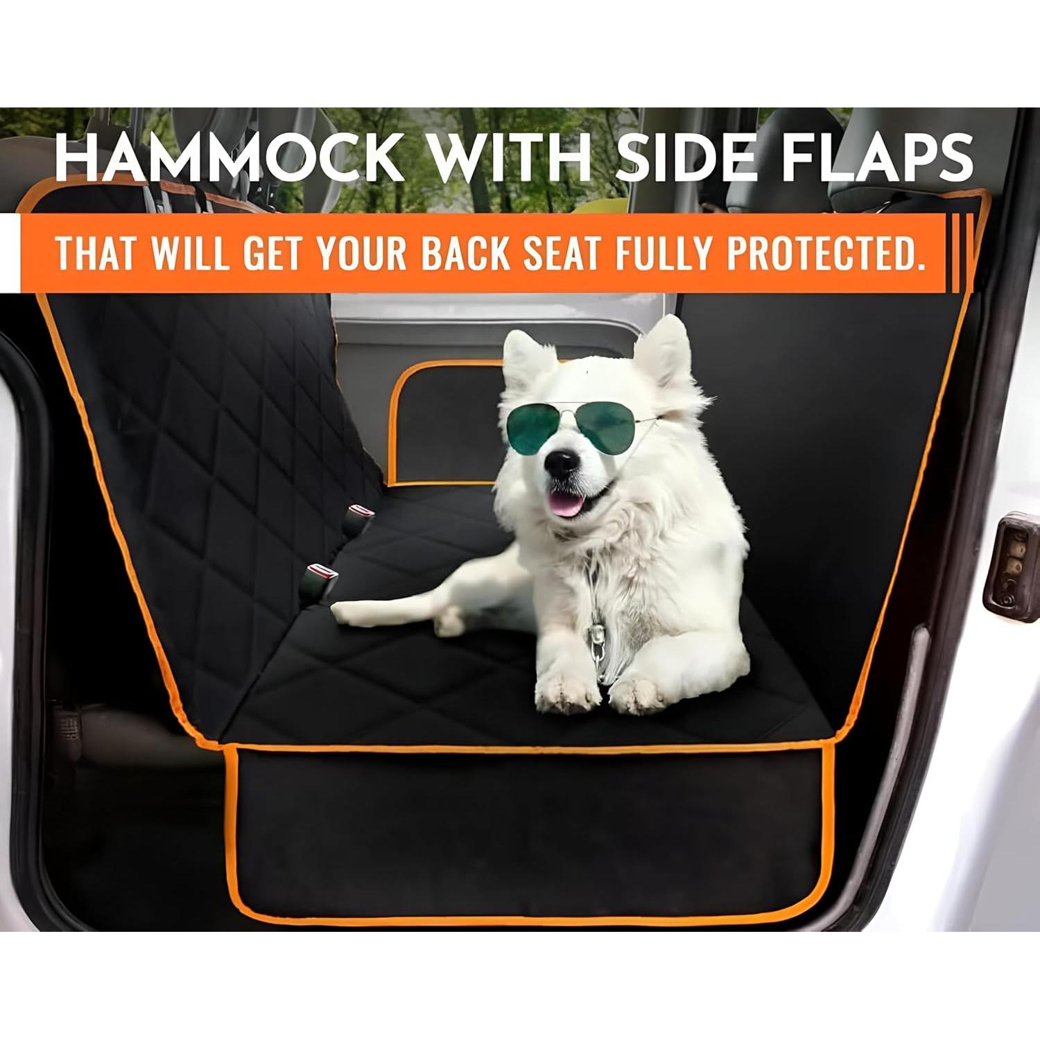 Funda de Asiento para Perro ElitePet - Impermeable y Antideslizante