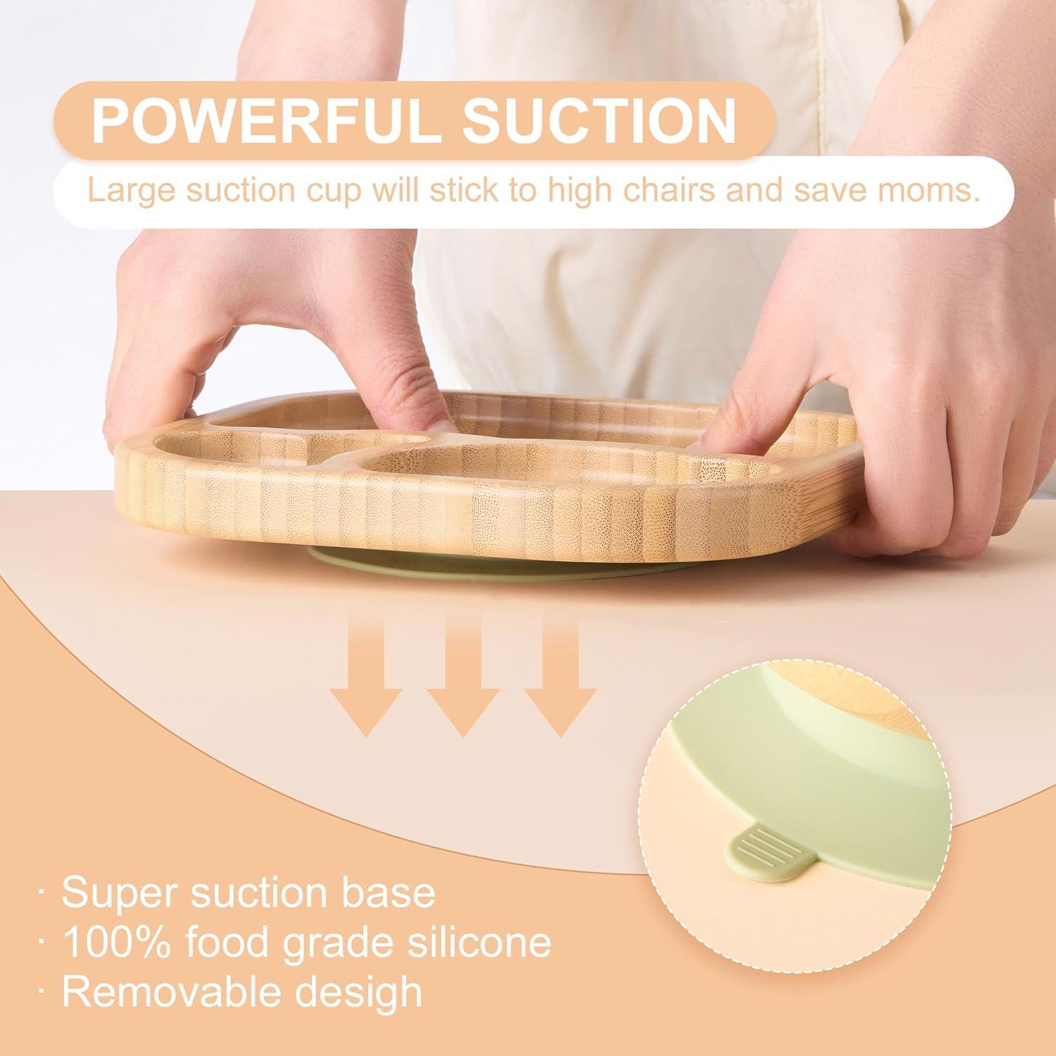 Set de Alimentación para Bebé BABY REMEMBER - 4 Piezas Verde