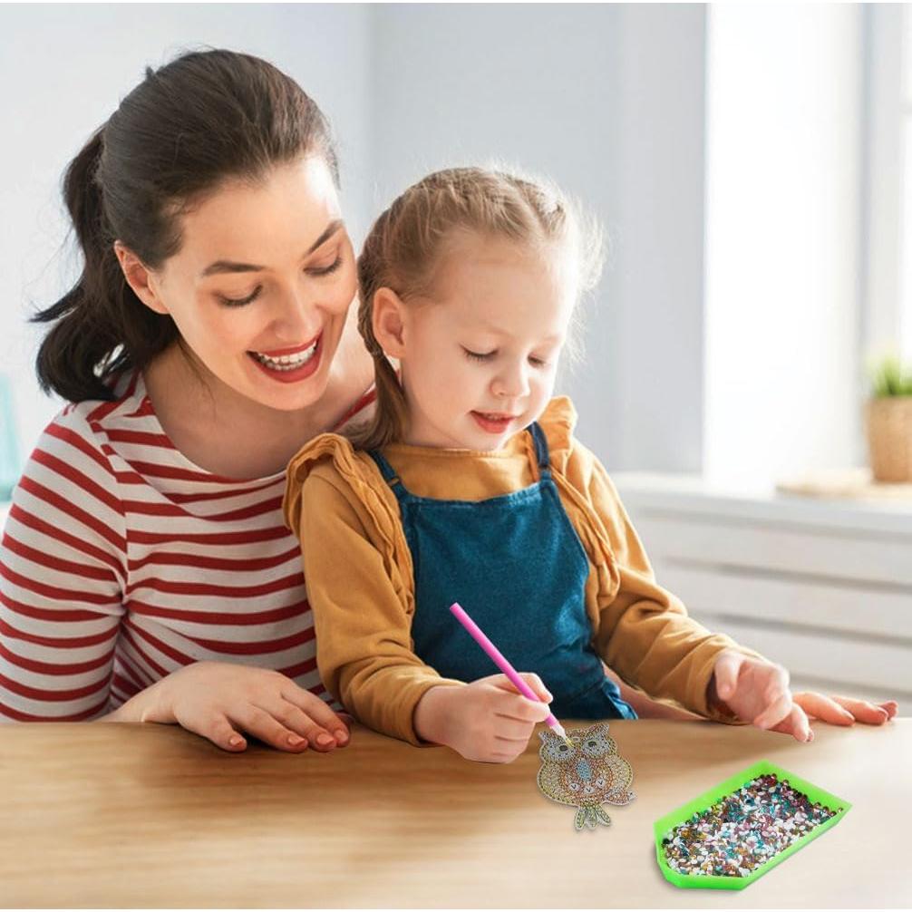 5 Piezas Atrapa Rayos de Sol AUAUY Mariposa Acrílico 5D