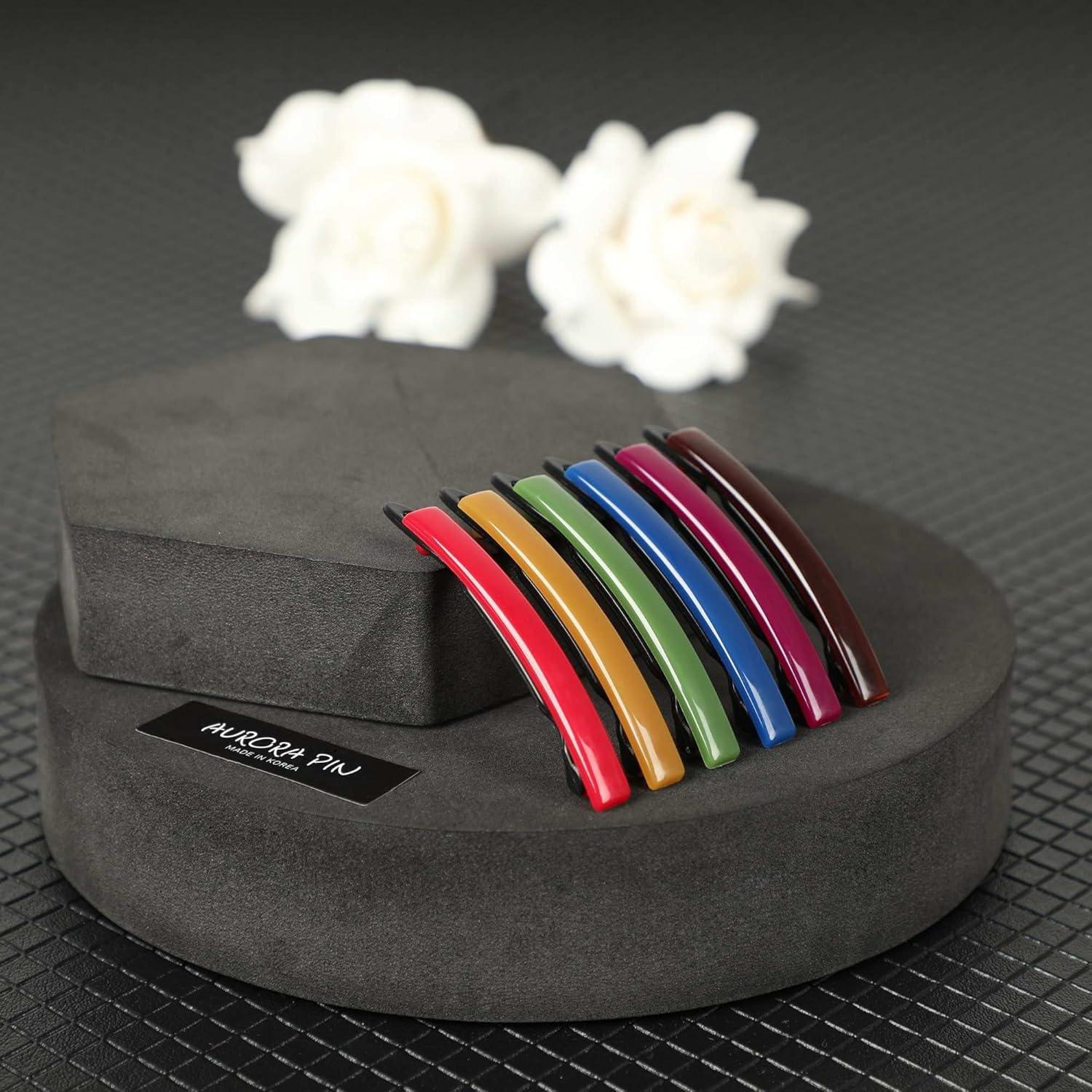 Juego de 12 pinzas para el cabello Aurora Pin - Sin metal, antideslizantes