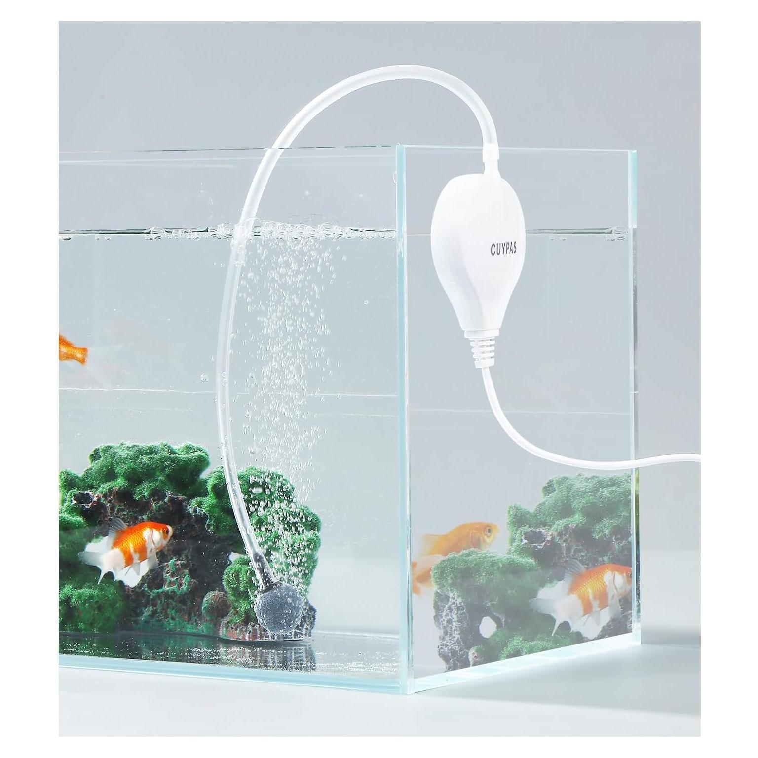 Bomba de Aire Silenciosa CUYPAS AP-200 para Acuario 56.8L