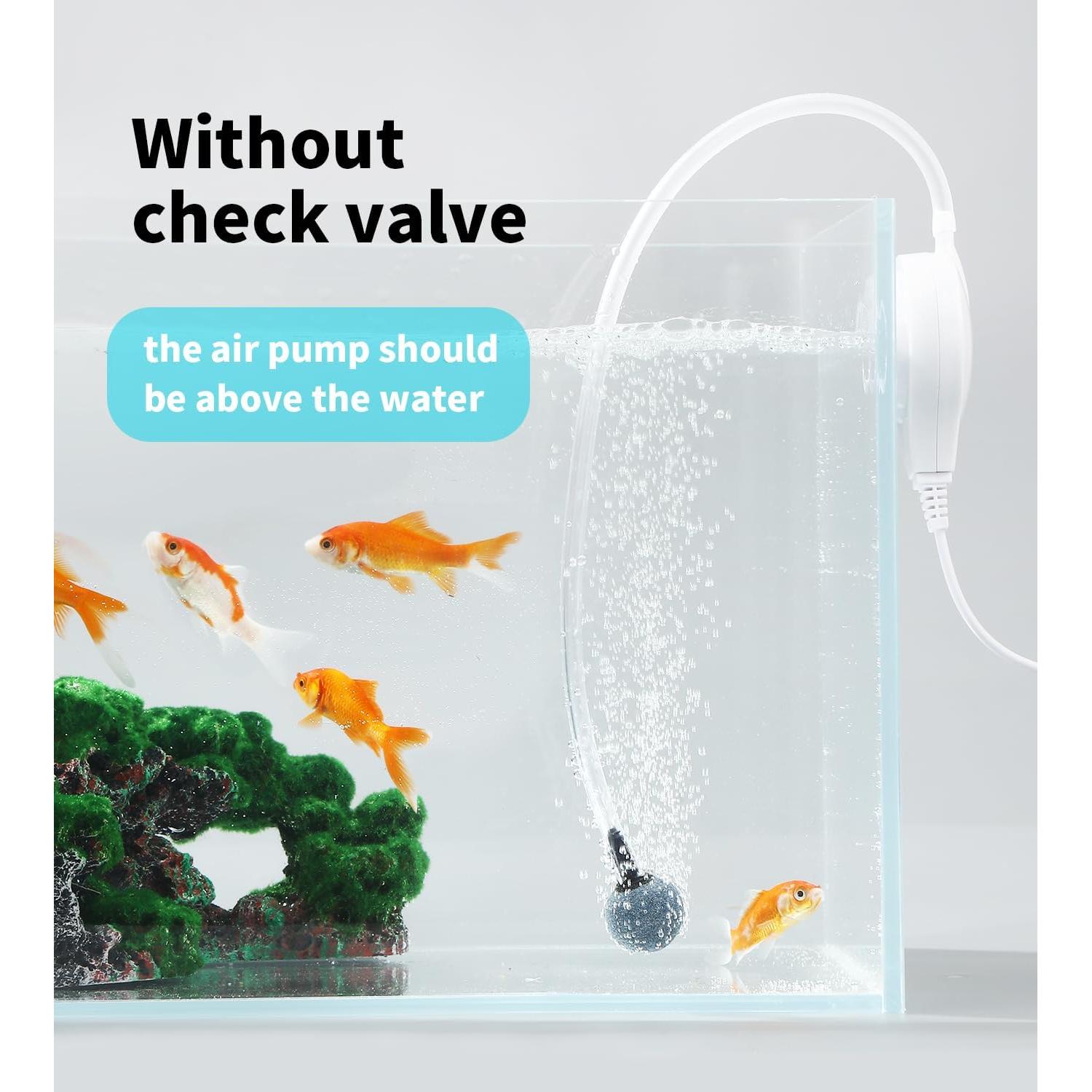 Bomba de Aire Silenciosa CUYPAS AP-200 para Acuario 56.8L