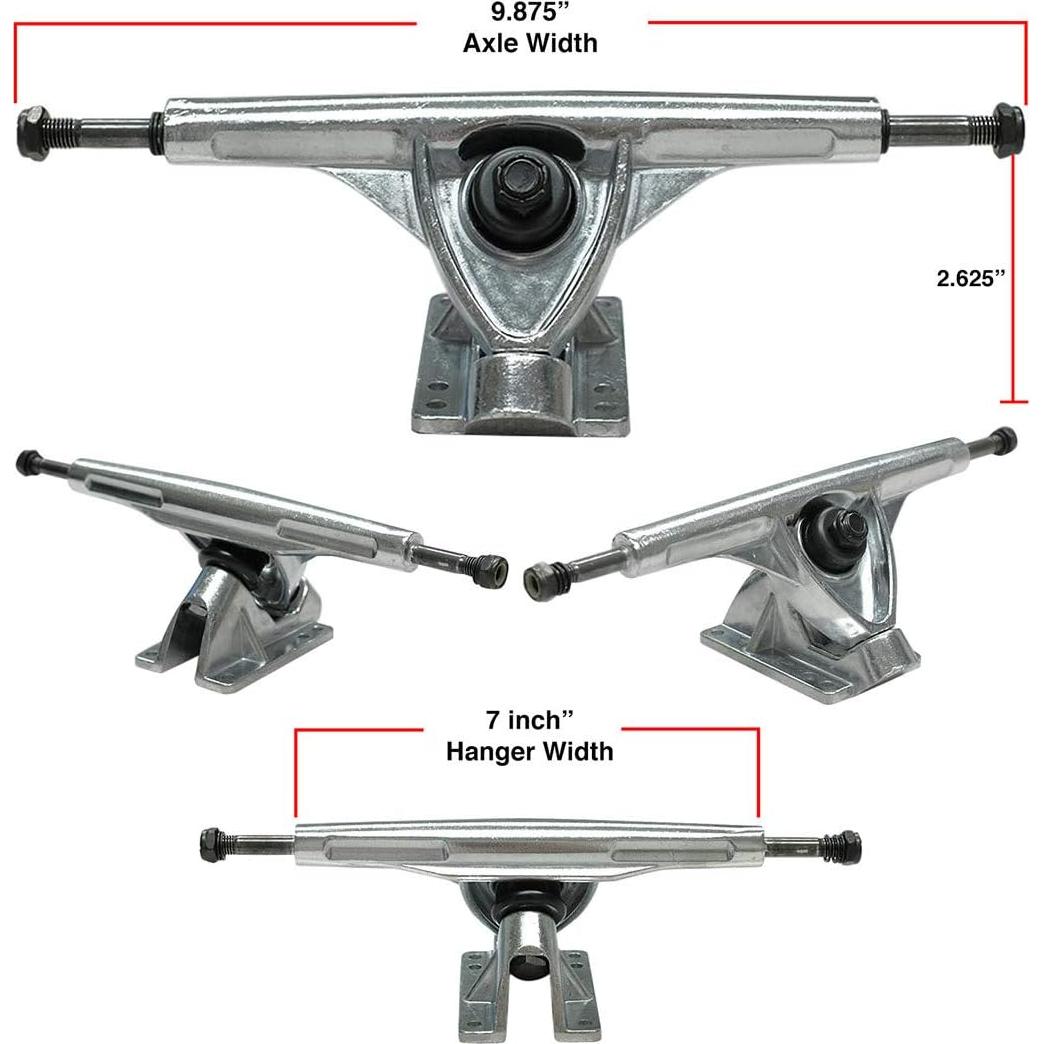 Conjunto Ruedas 71mm + Ejes Aluminio 180mm Yocaher Azul Bebé
