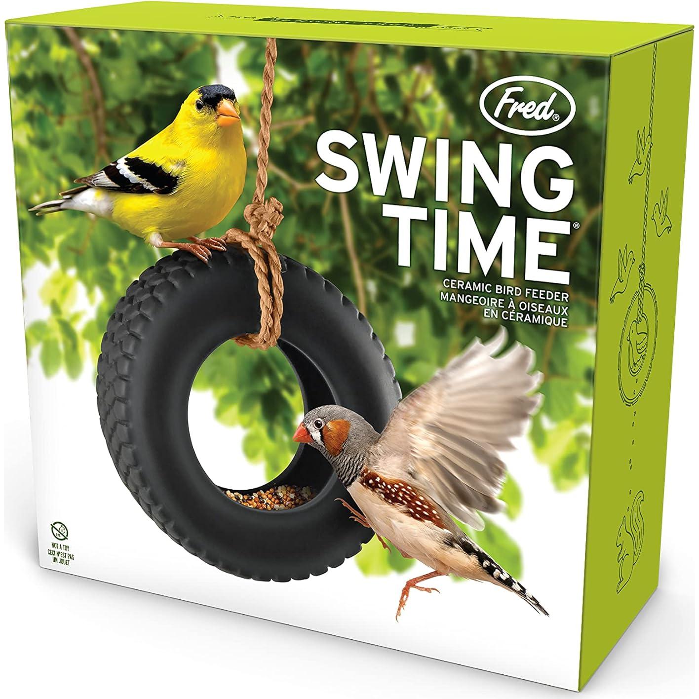 Alimentador de Aves Columpio Neumático Genuine Fred 15 cm