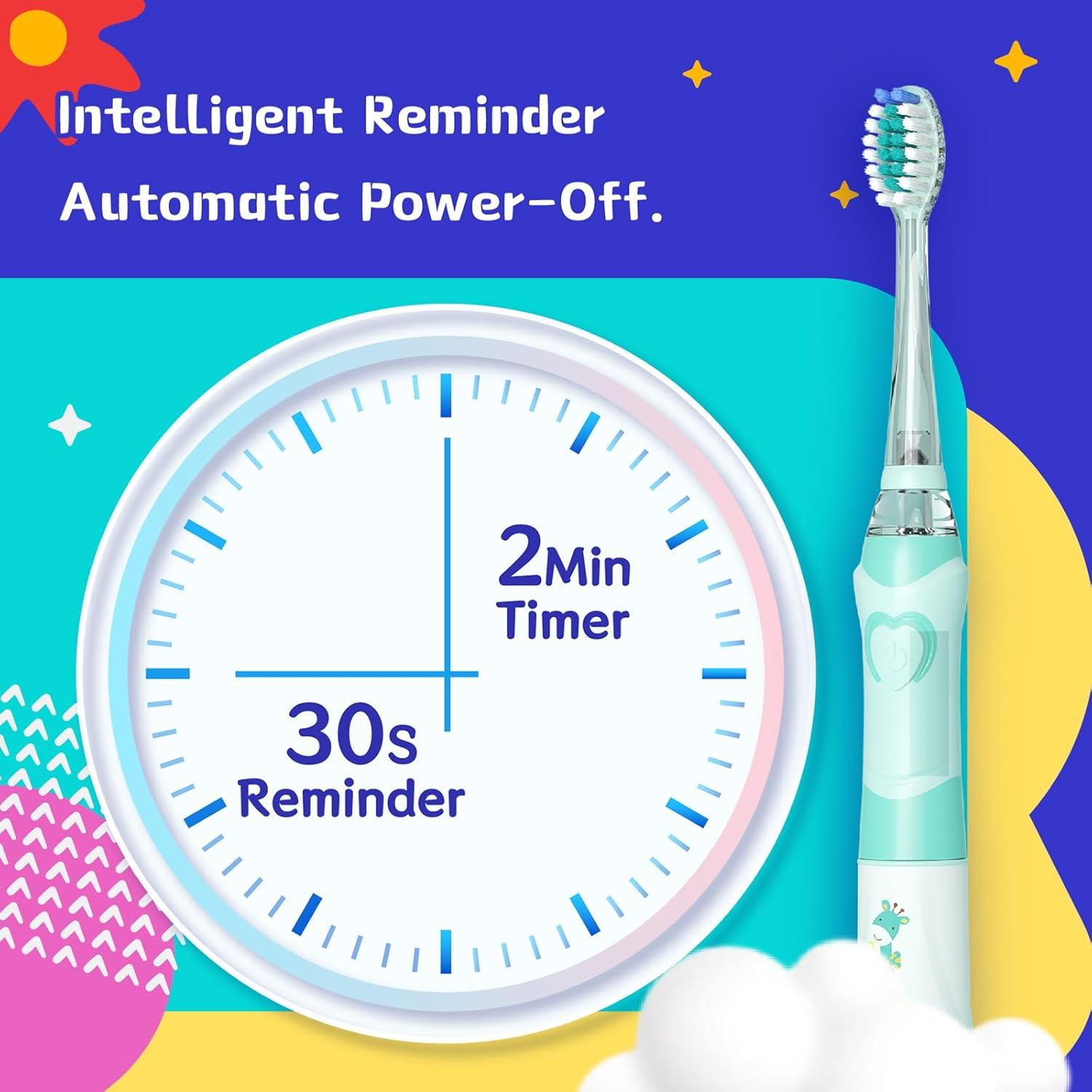 Cepillo de dientes eléctrico Seago para niños 24,000 vibraciones