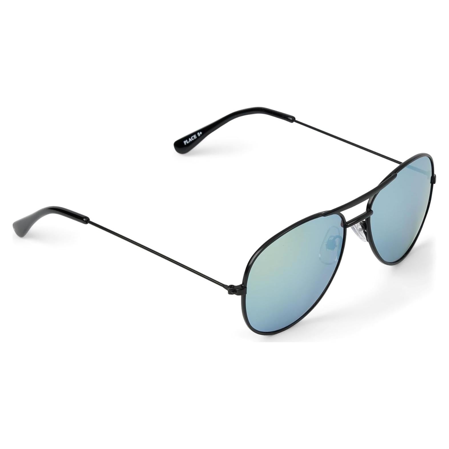 Gafas de sol aviador negras The Children's Place 51mm