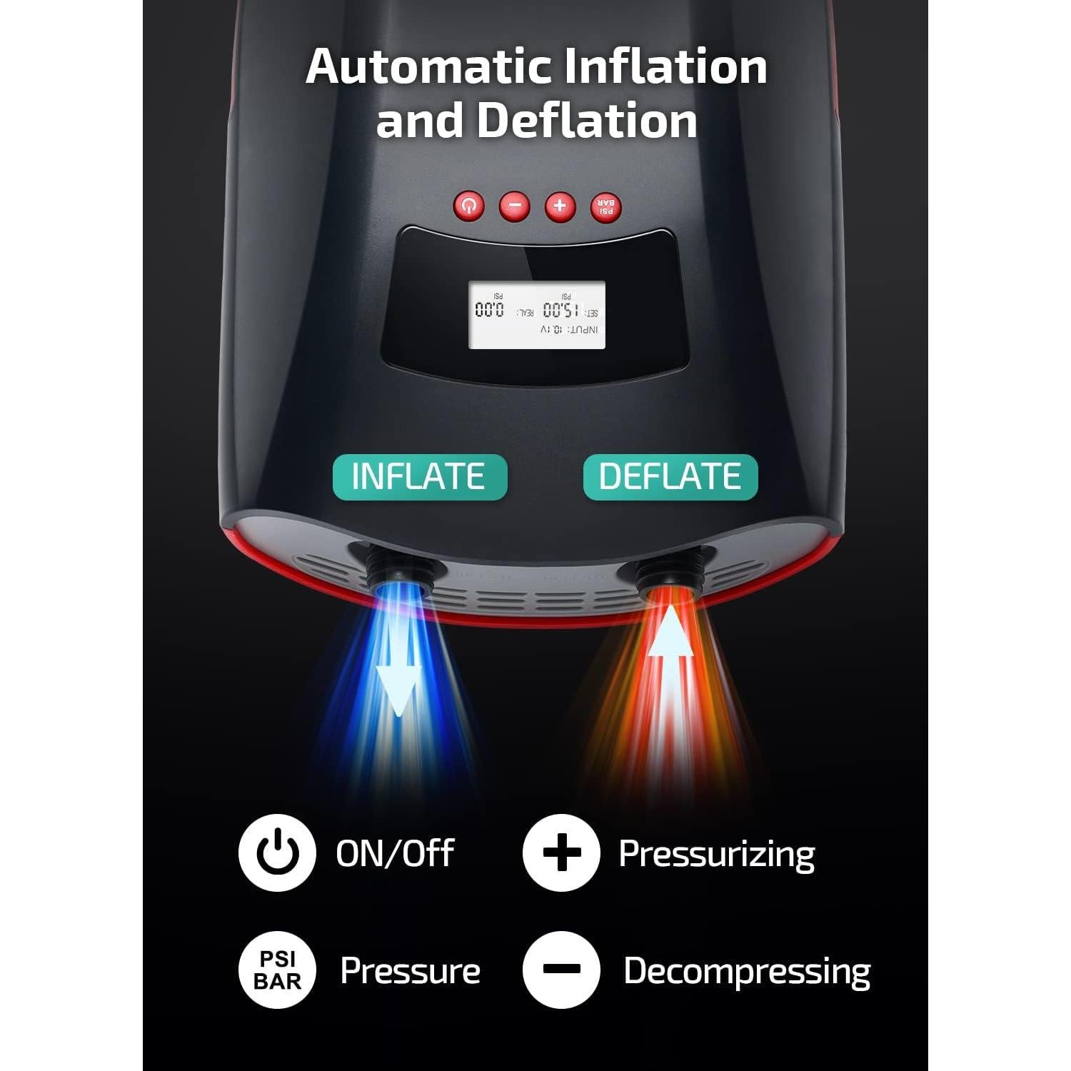 Bomba Eléctrica Swonder S20 para Paddle Board 20 PSI