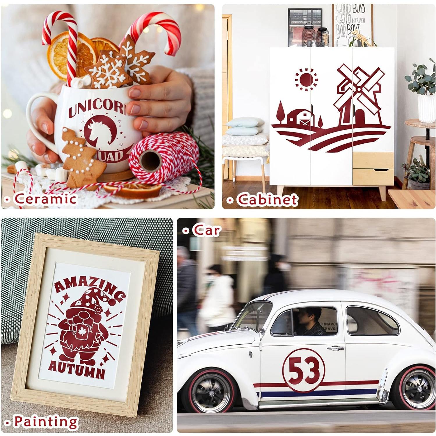 Vinilo Permanente Burdeos WRAPXPERT 30ft x 0.3m Mate