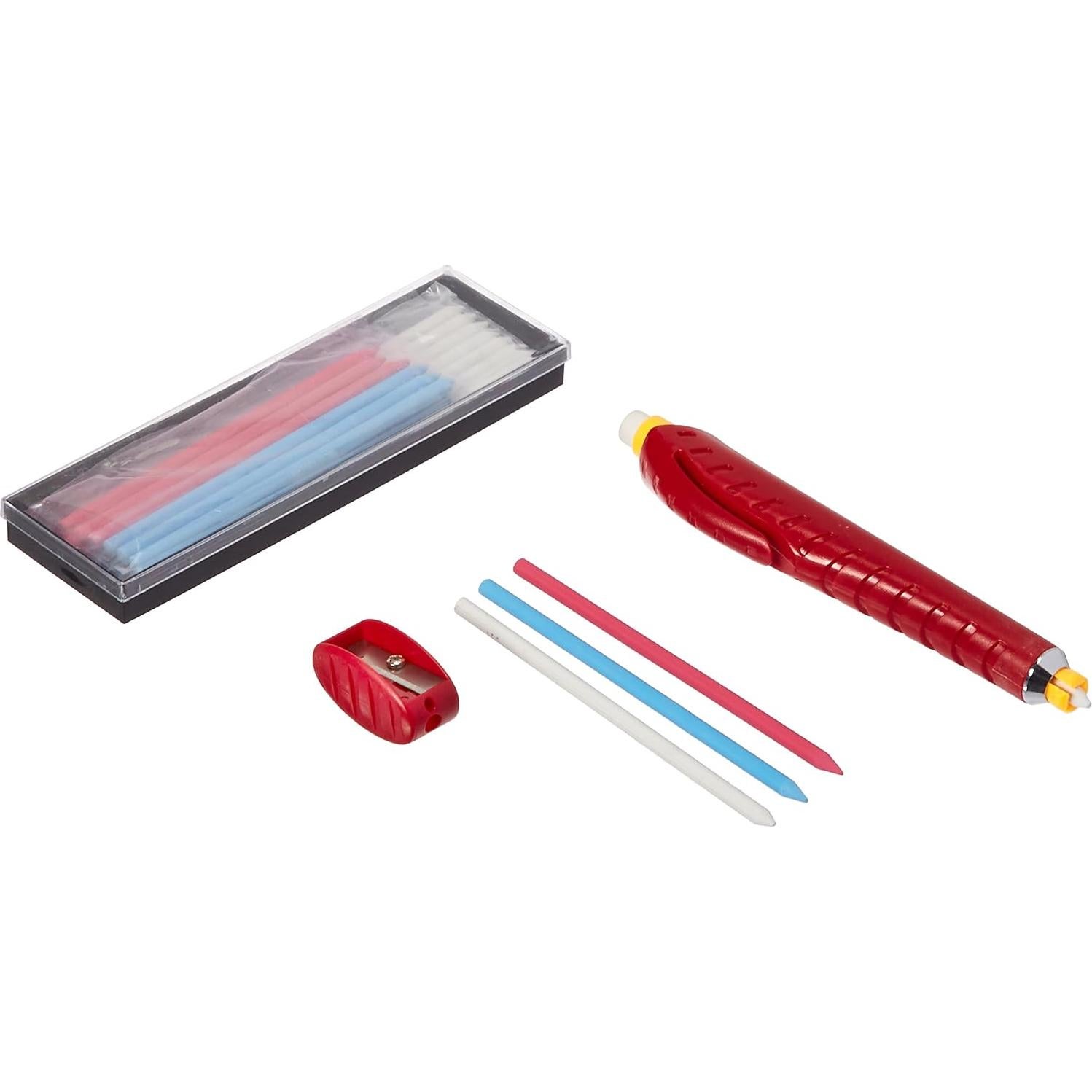 Juego de Cartuchos de Tiza Bohin 91493, 18 Piezas Blancas