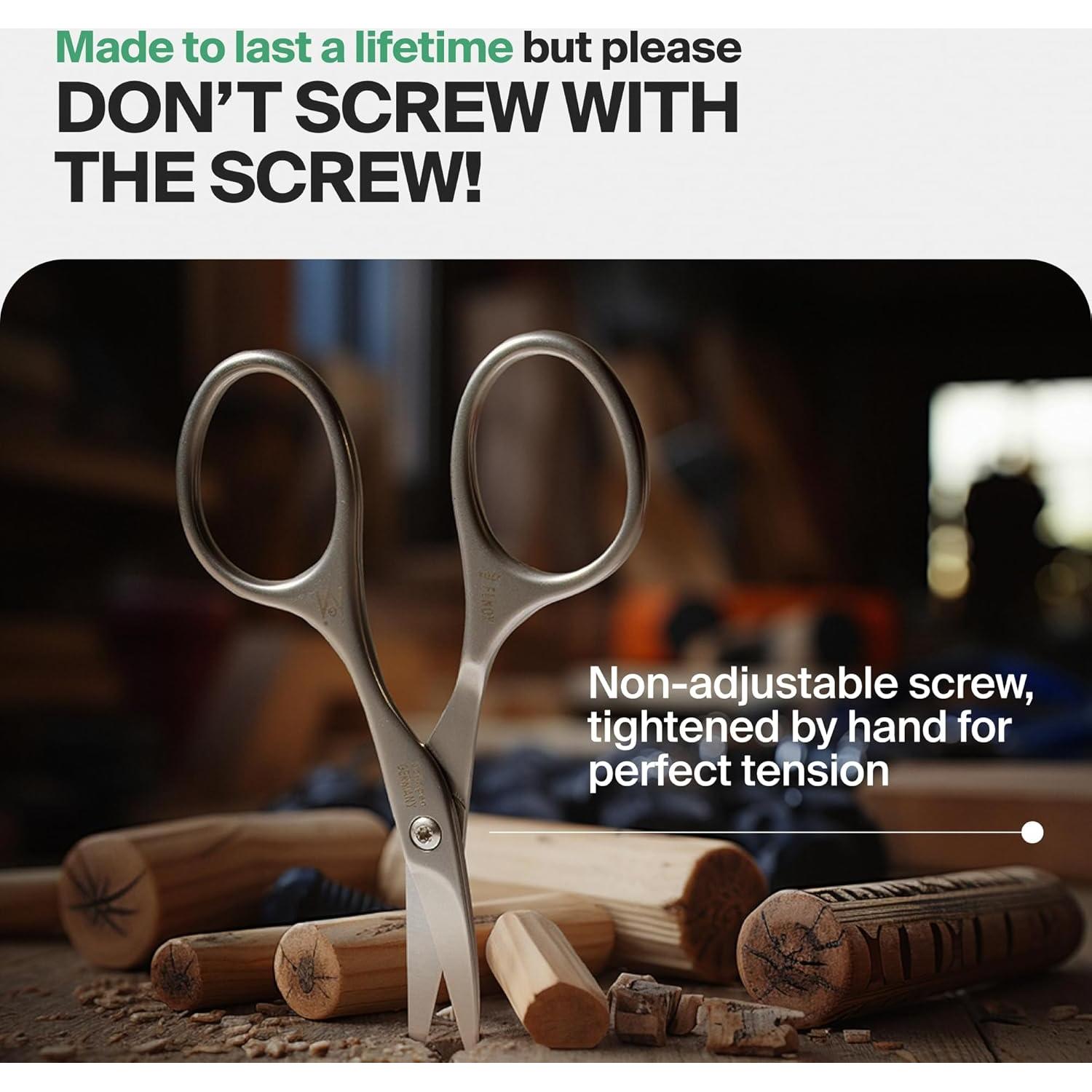 Tijeras de Uñas de Seguridad GERMANIKURE para Bebés - Acero Inoxidable