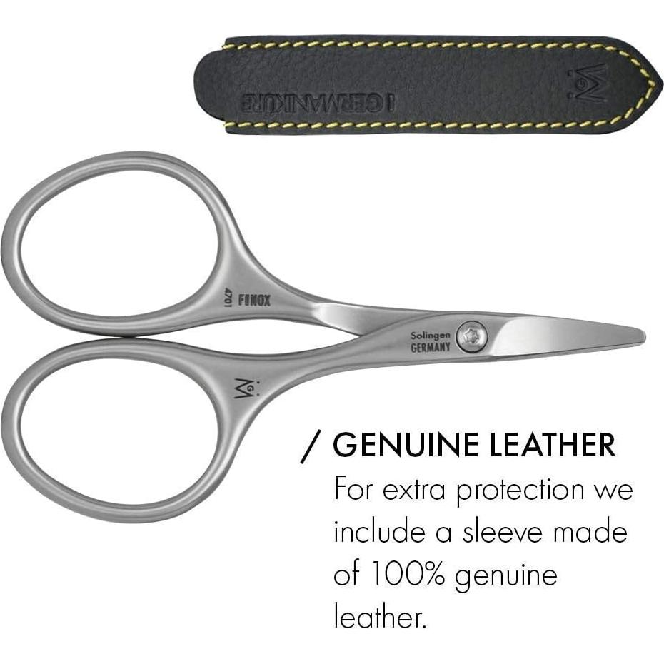 Tijeras de Uñas de Seguridad GERMANIKURE para Bebés - Acero Inoxidable