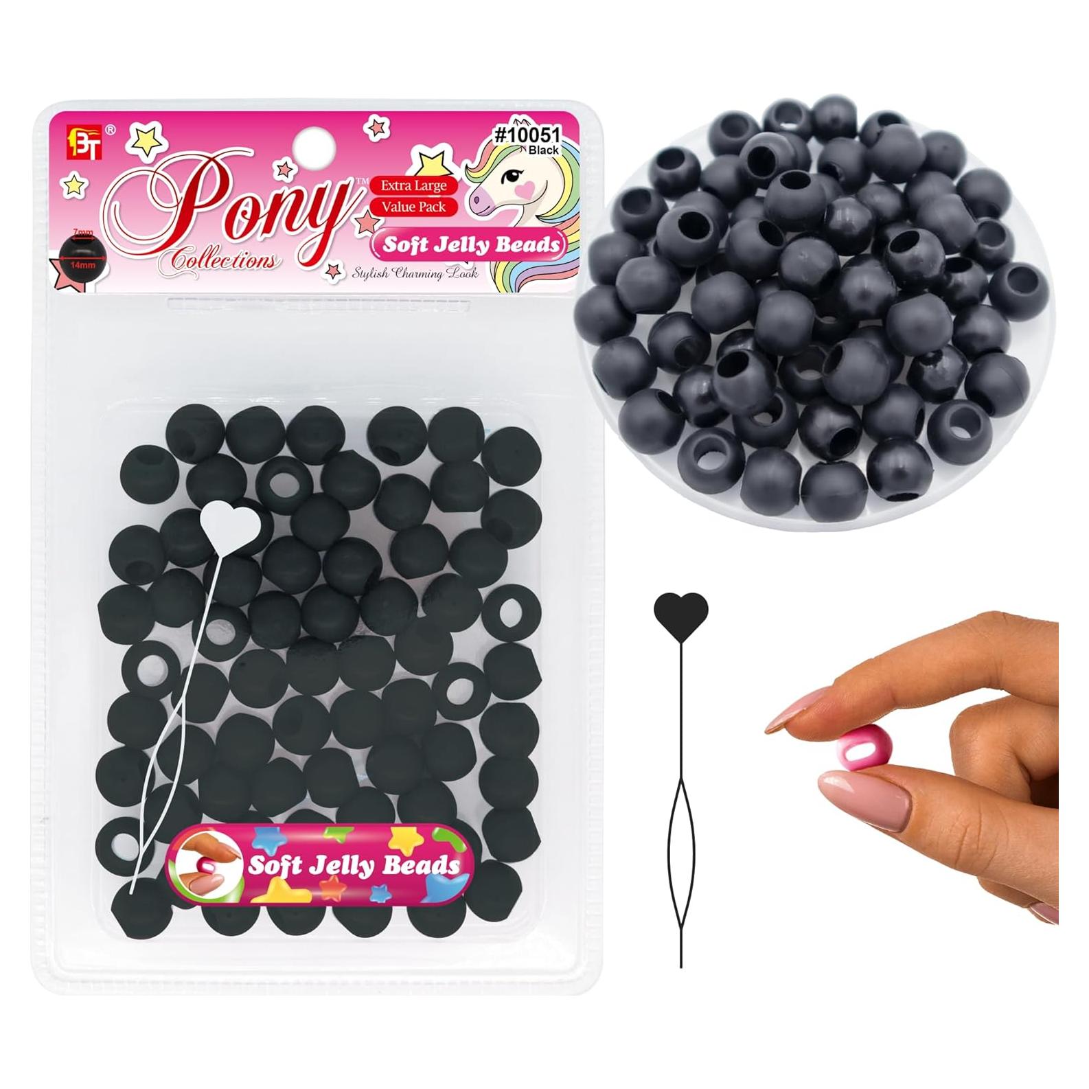 Perlas de Gel de Silicona Beauty Town 14mm con Agujero 7mm