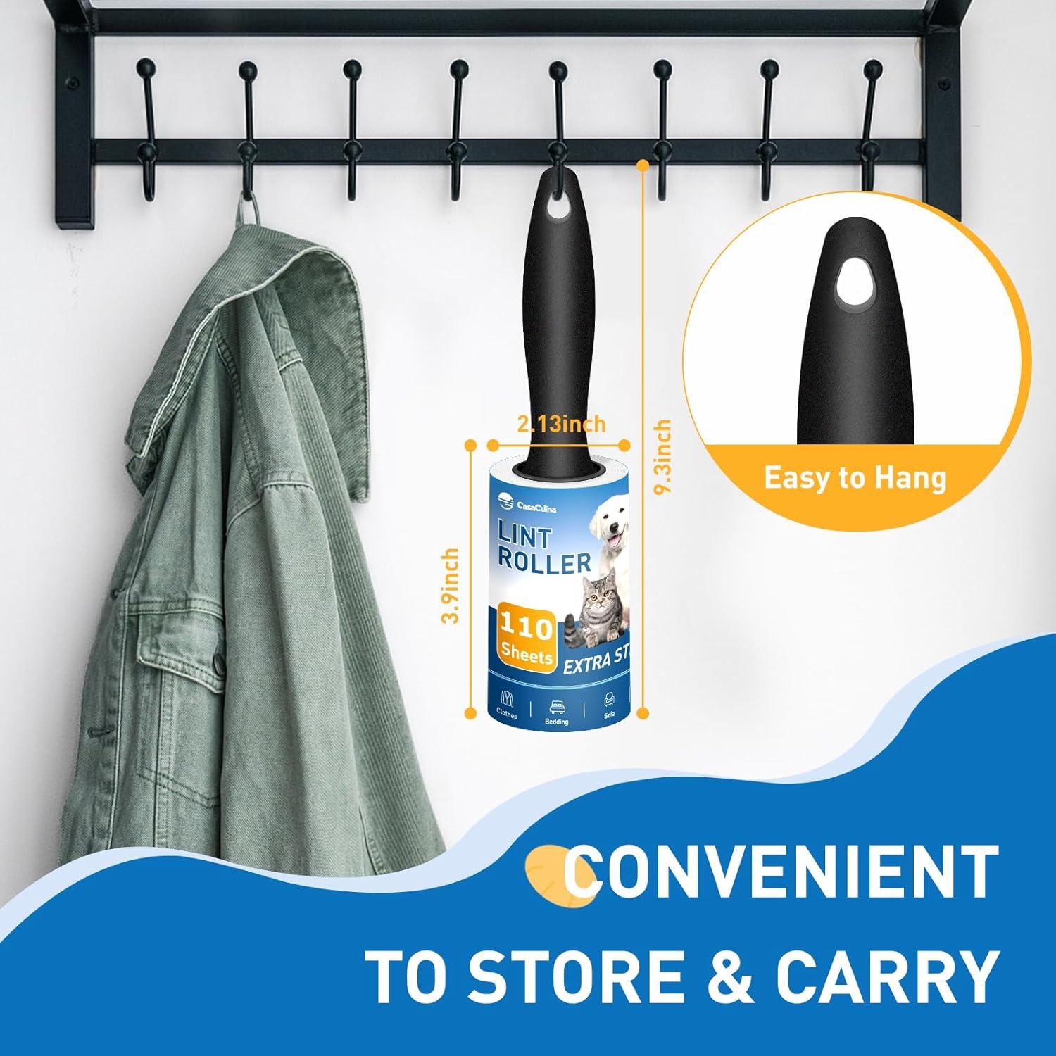 Rodillo Removedor de Pelo de Mascotas CasaCulina 220 Hojas