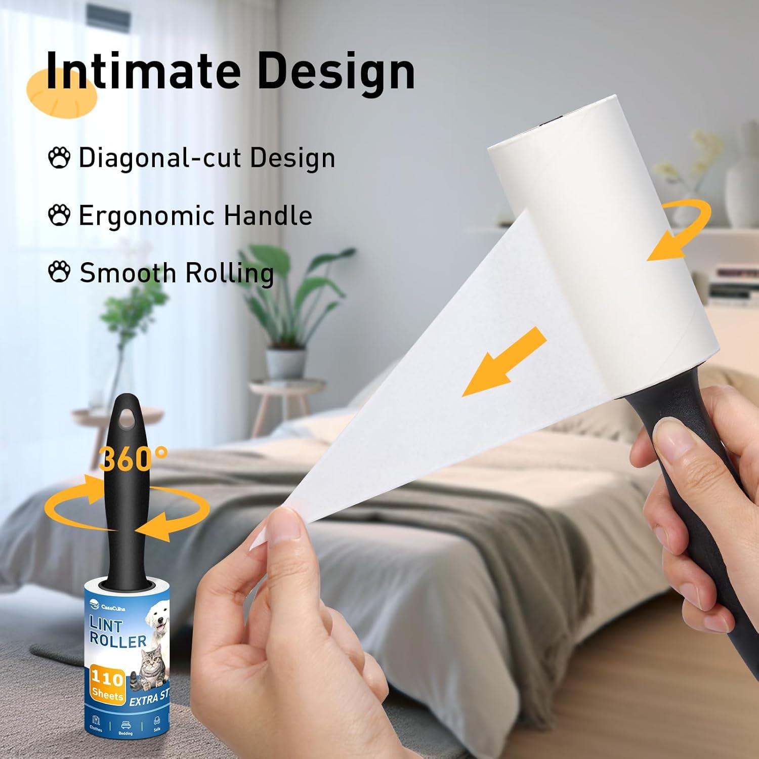 Rodillo Removedor de Pelo de Mascotas CasaCulina 220 Hojas