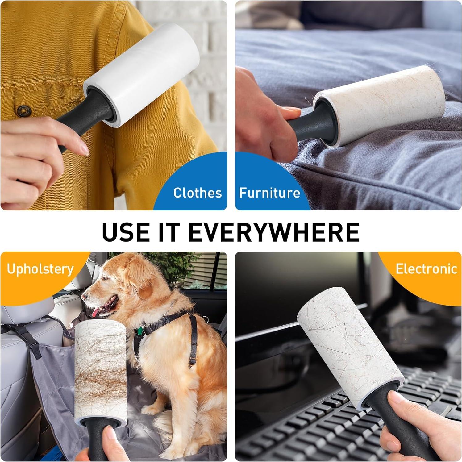 Rodillo Removedor de Pelo de Mascotas CasaCulina 220 Hojas