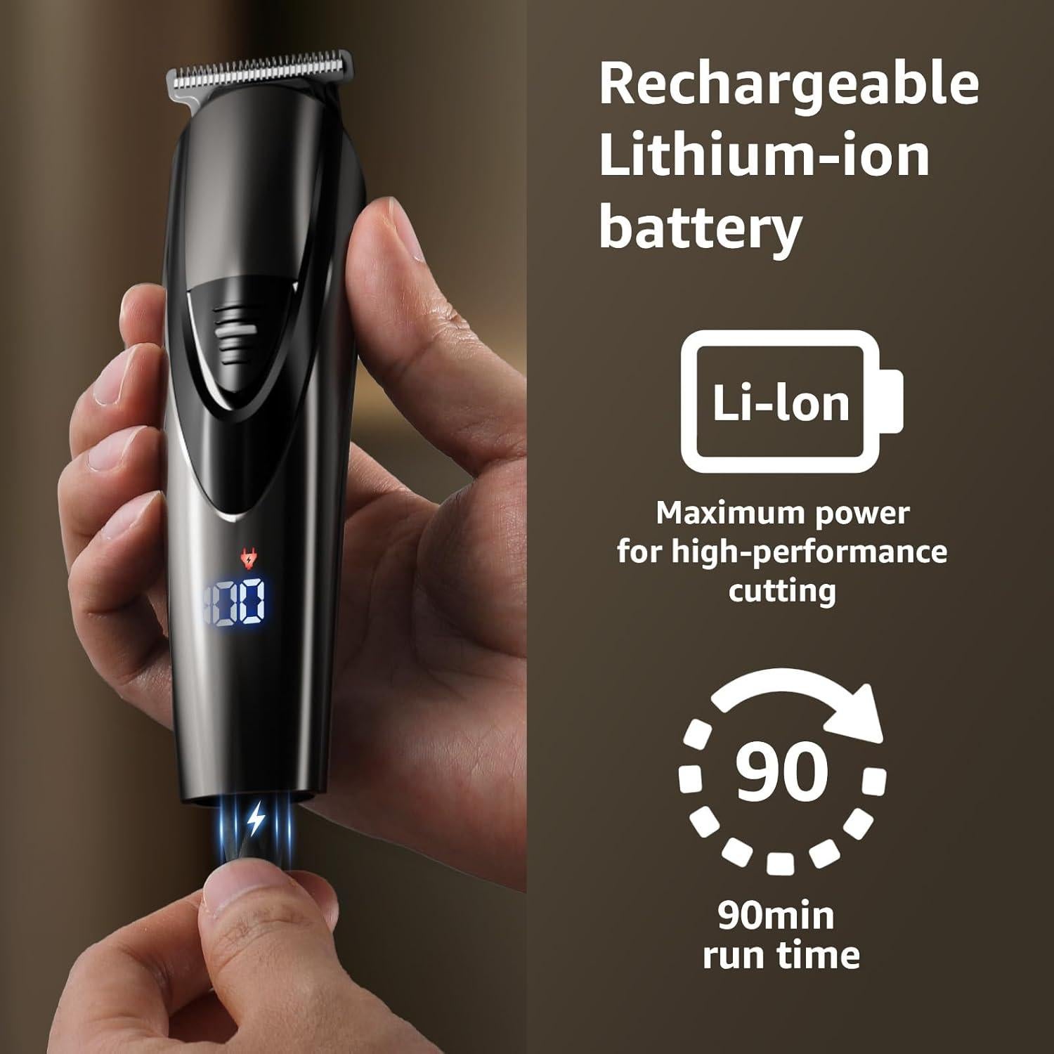 Recortadora de Barba SHPAVVER GK-1800 17 Piezas Impermeable