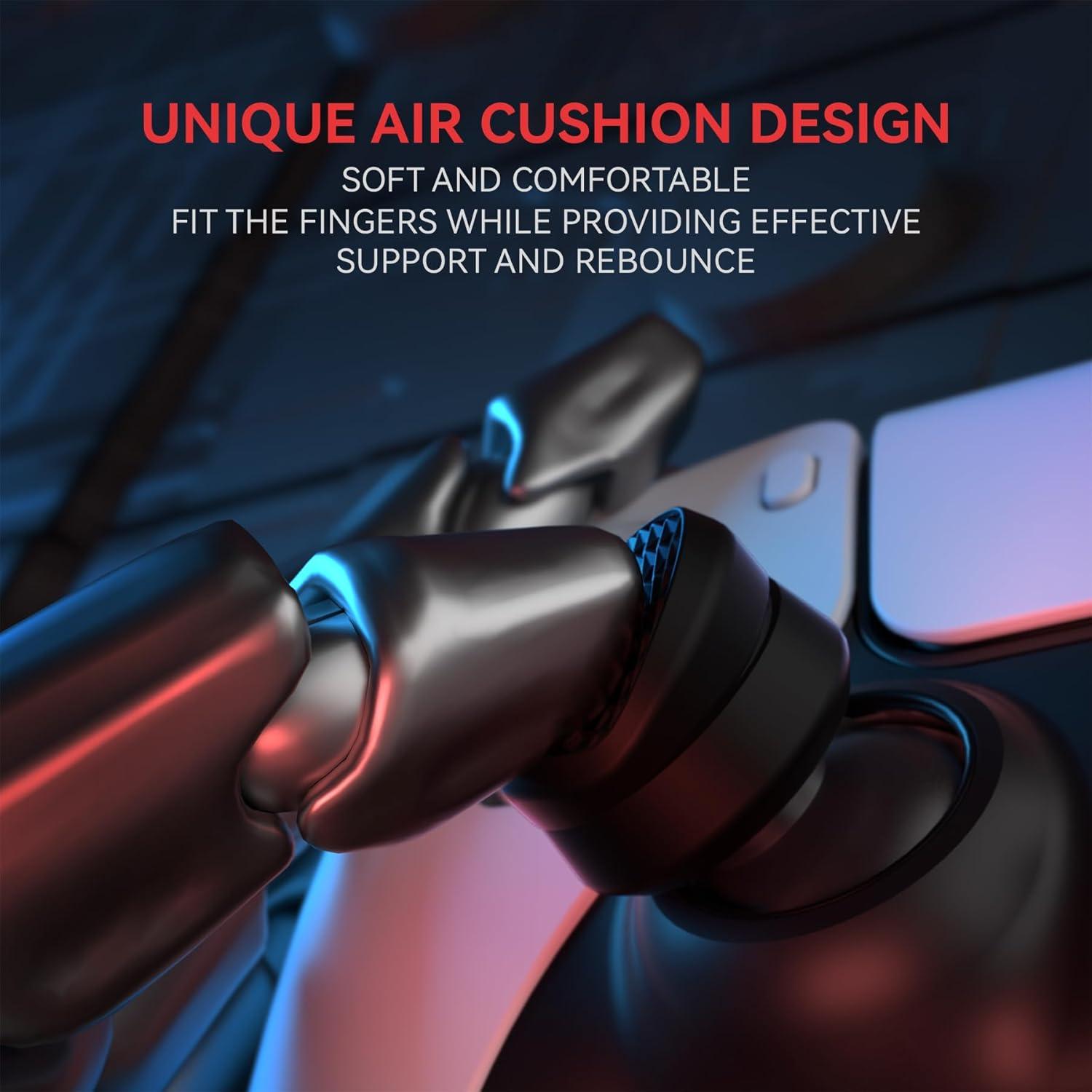 Tapas de Joystick PlayVital para PS5, PS4, Xbox y Switch Pro - Negro