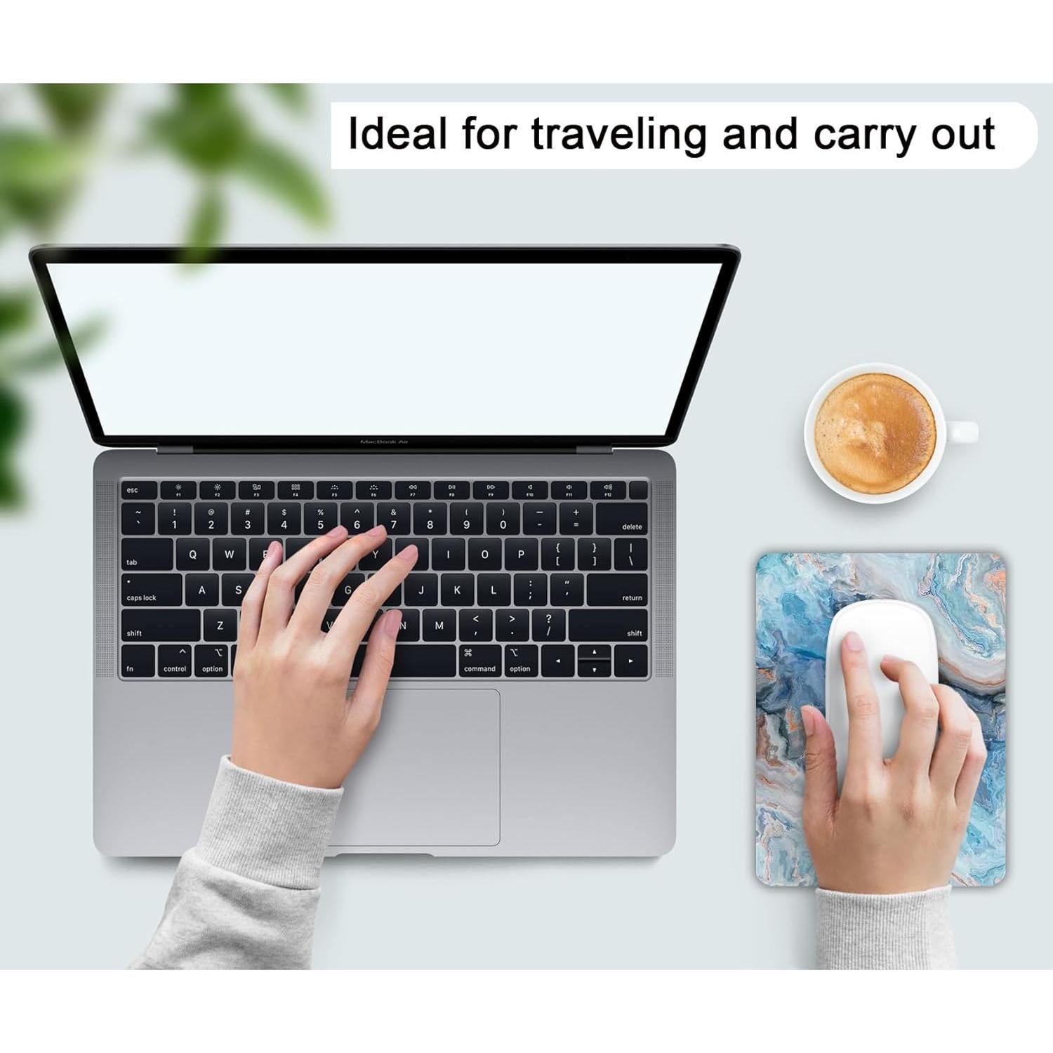 Alfombrilla de Ratón Mini COUKASO 20x15 cm Antideslizante