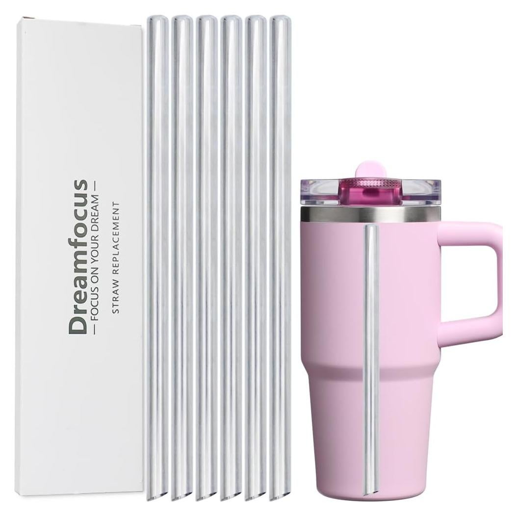 Popote de Metal Dreamfocus para Vaso Stanley Quencher 414 ml