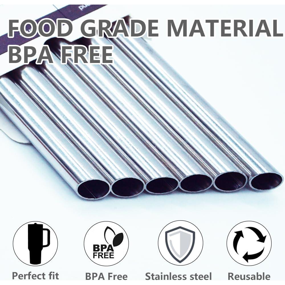 Popote de Metal Dreamfocus para Vaso Stanley Quencher 414 ml