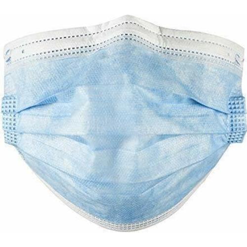 Mascarillas Desechables PQS 3 Capas Hipoalergénicas 50 Unidades