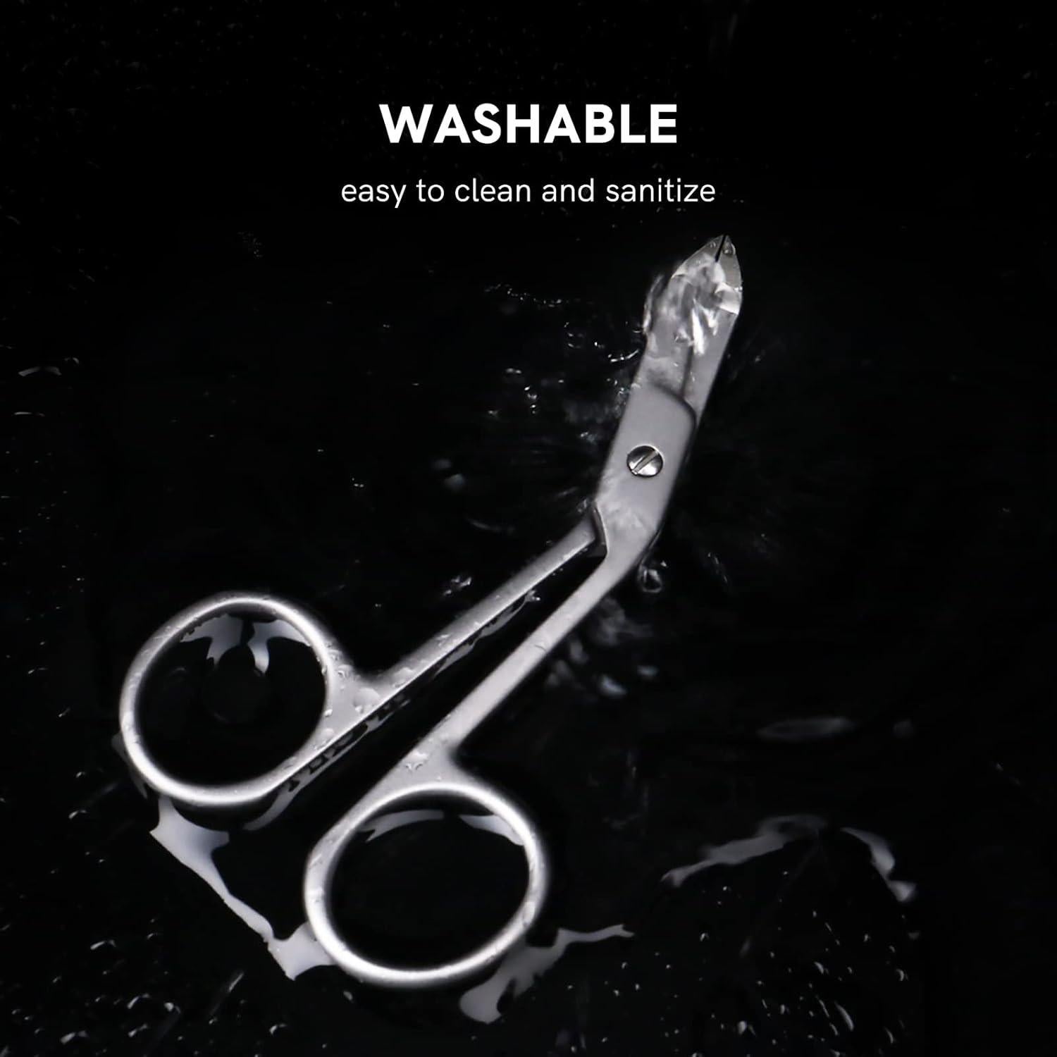 Pinzas de Cejas Profesionales MISS SALLY Acero Inoxidable