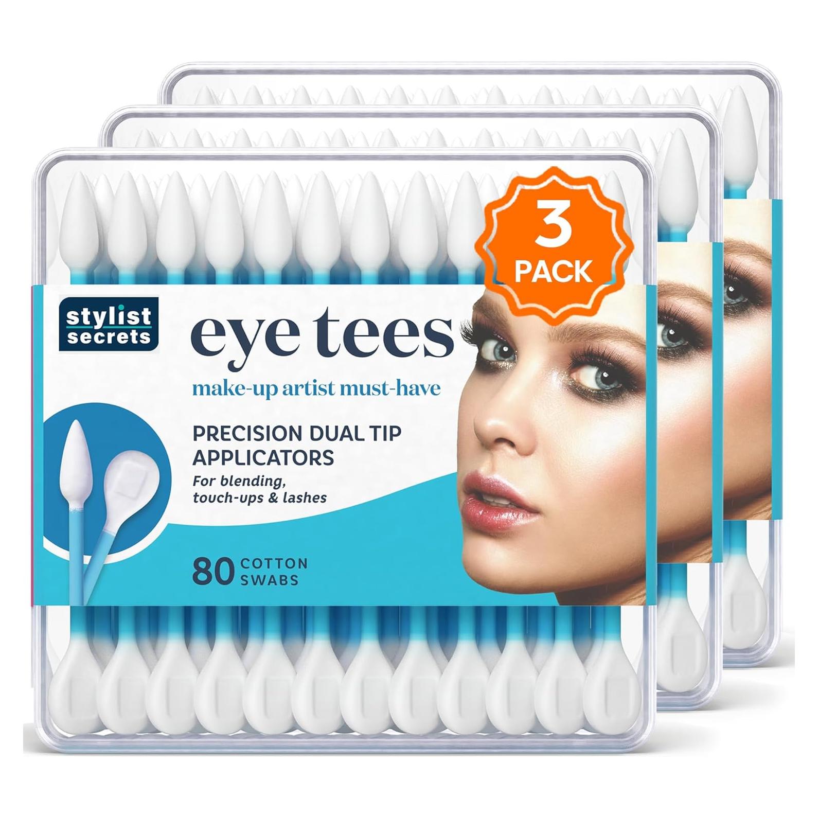 Fran Wilson Bastones de Algodón Doble Cara 80 Unidades - Aplicador de Maquillaje de Precisión